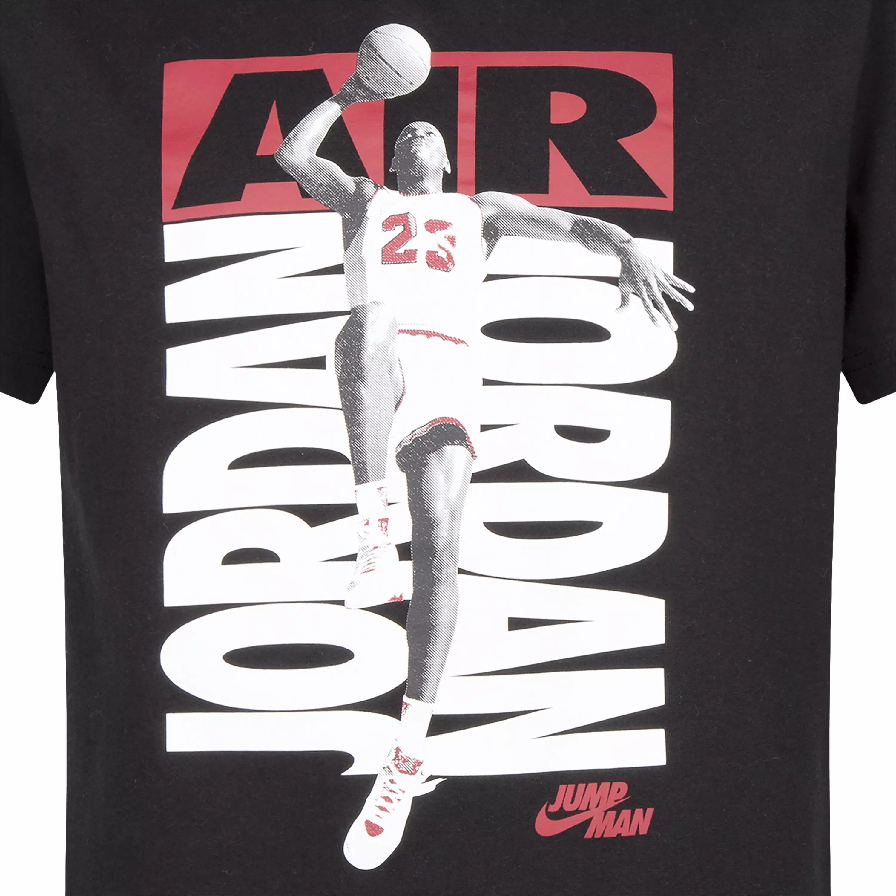 Jordan Big Boys' Jumpman Ascent Graphic Tee - BLACK