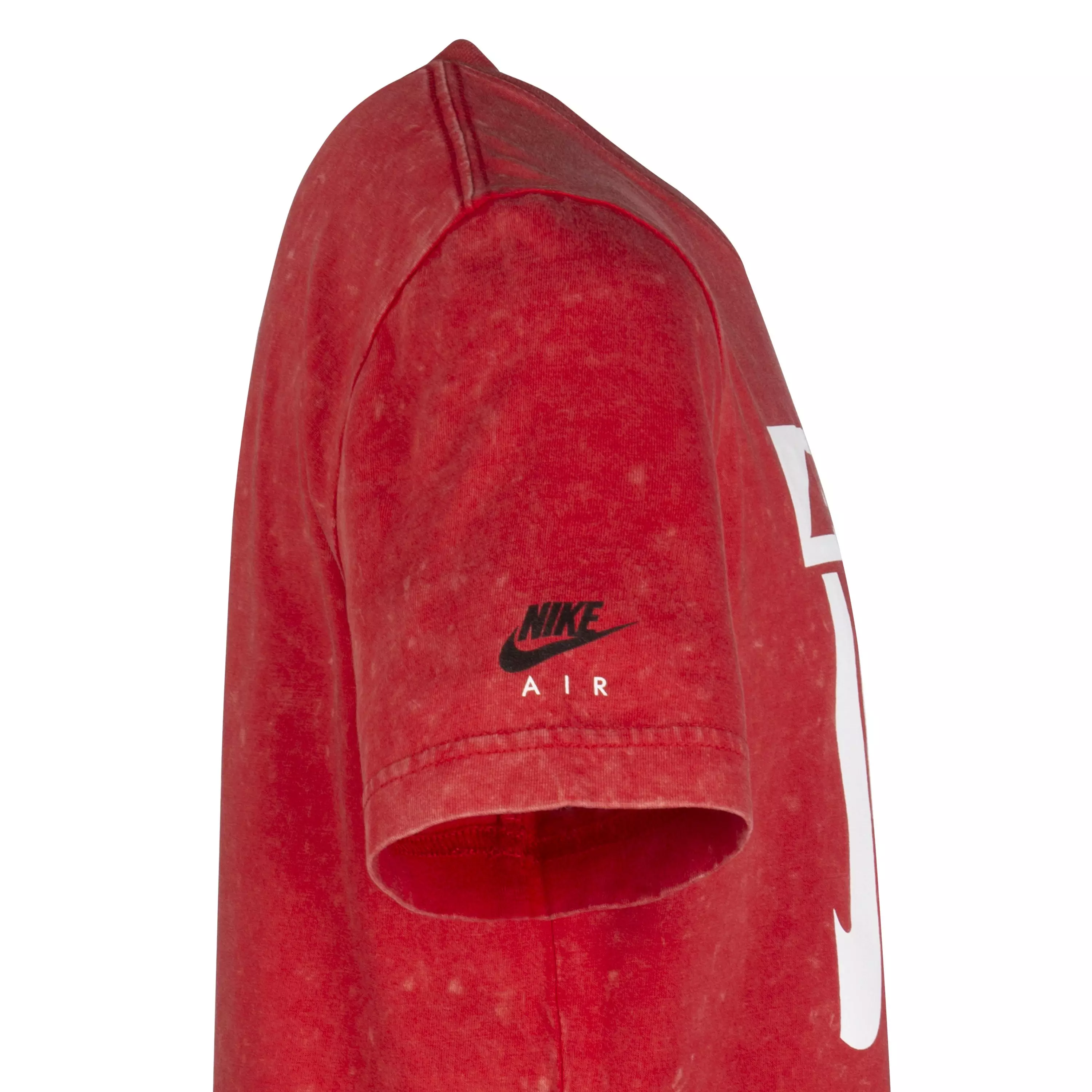 Jordan Big Boys' AJ3 Fire Throwback Tee - RED