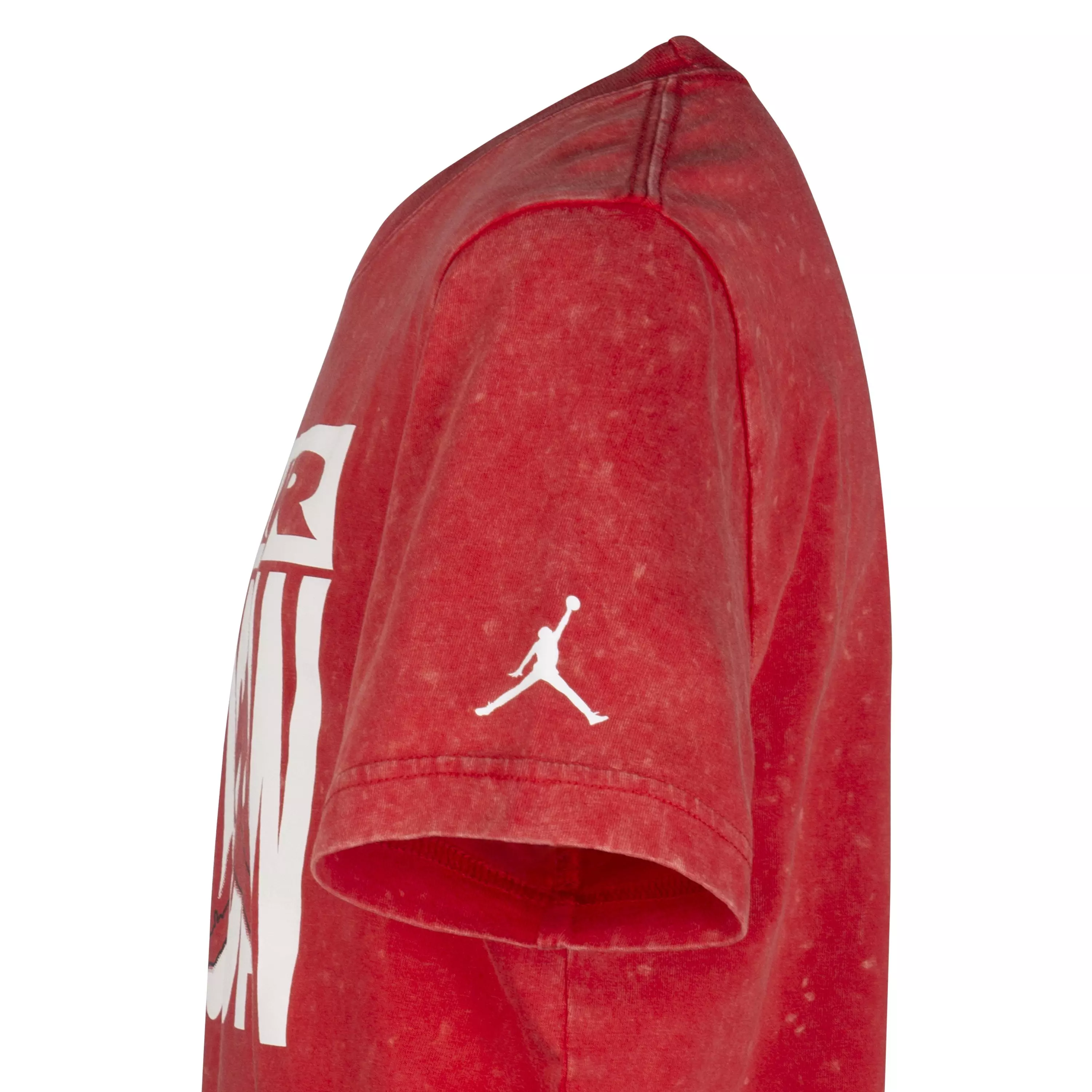 Jordan Big Boys' AJ3 Fire Throwback Tee - RED