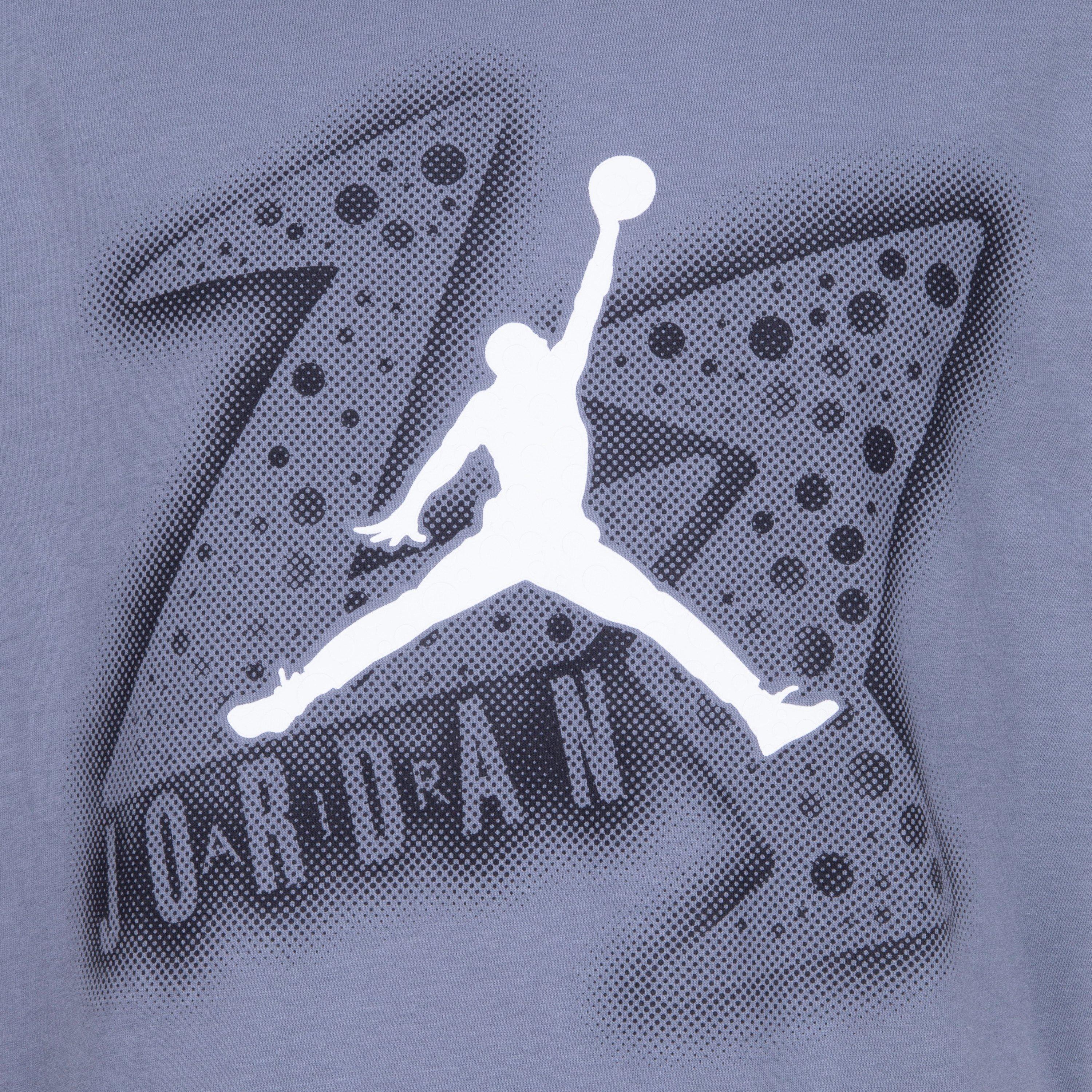 Jordan Big Boys' AJ6 23 Haze Tee - GREY Thumbnail View 3