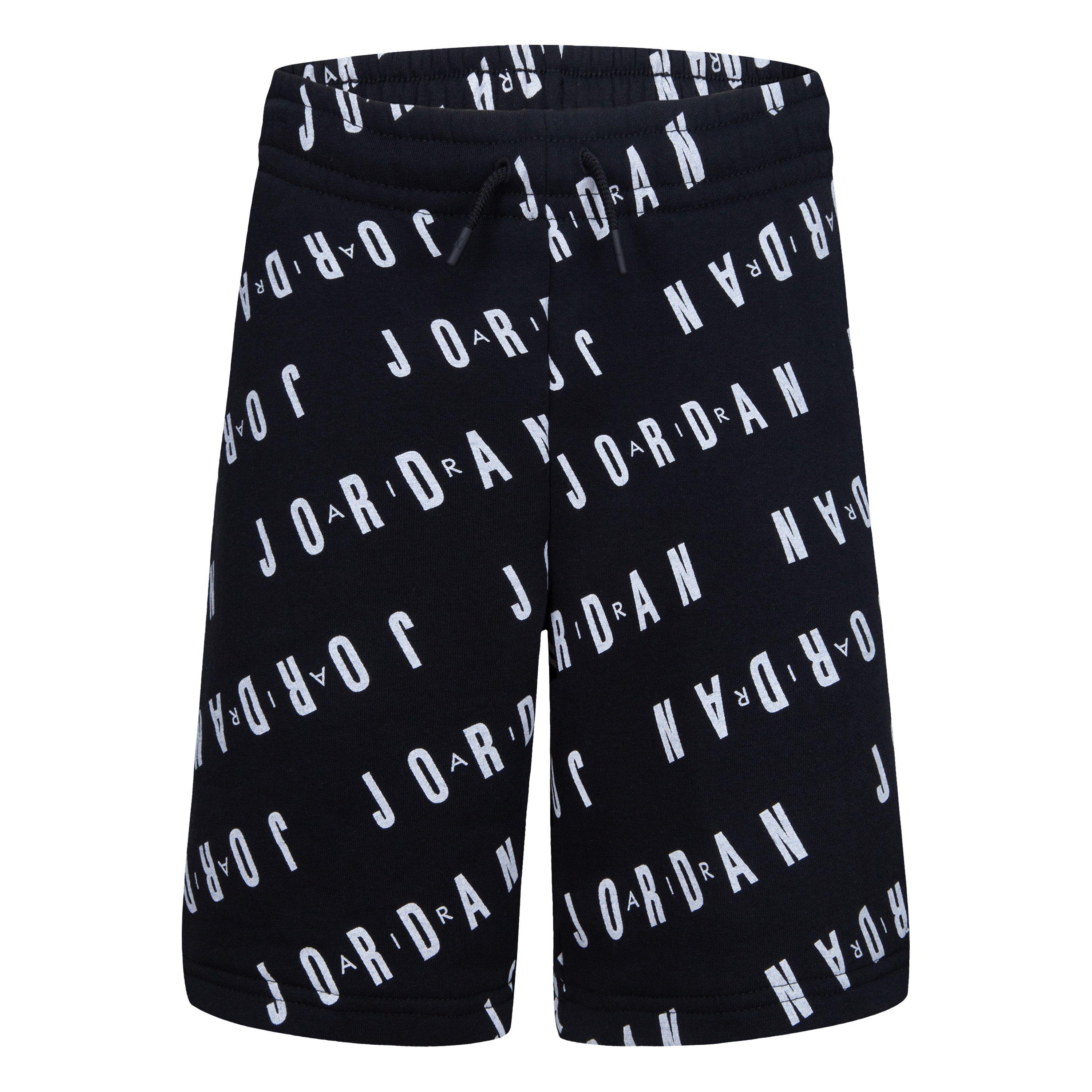Jordan Big Boys' Jumpman Essentials Printed Shorts - BLACK Thumbnail View 1