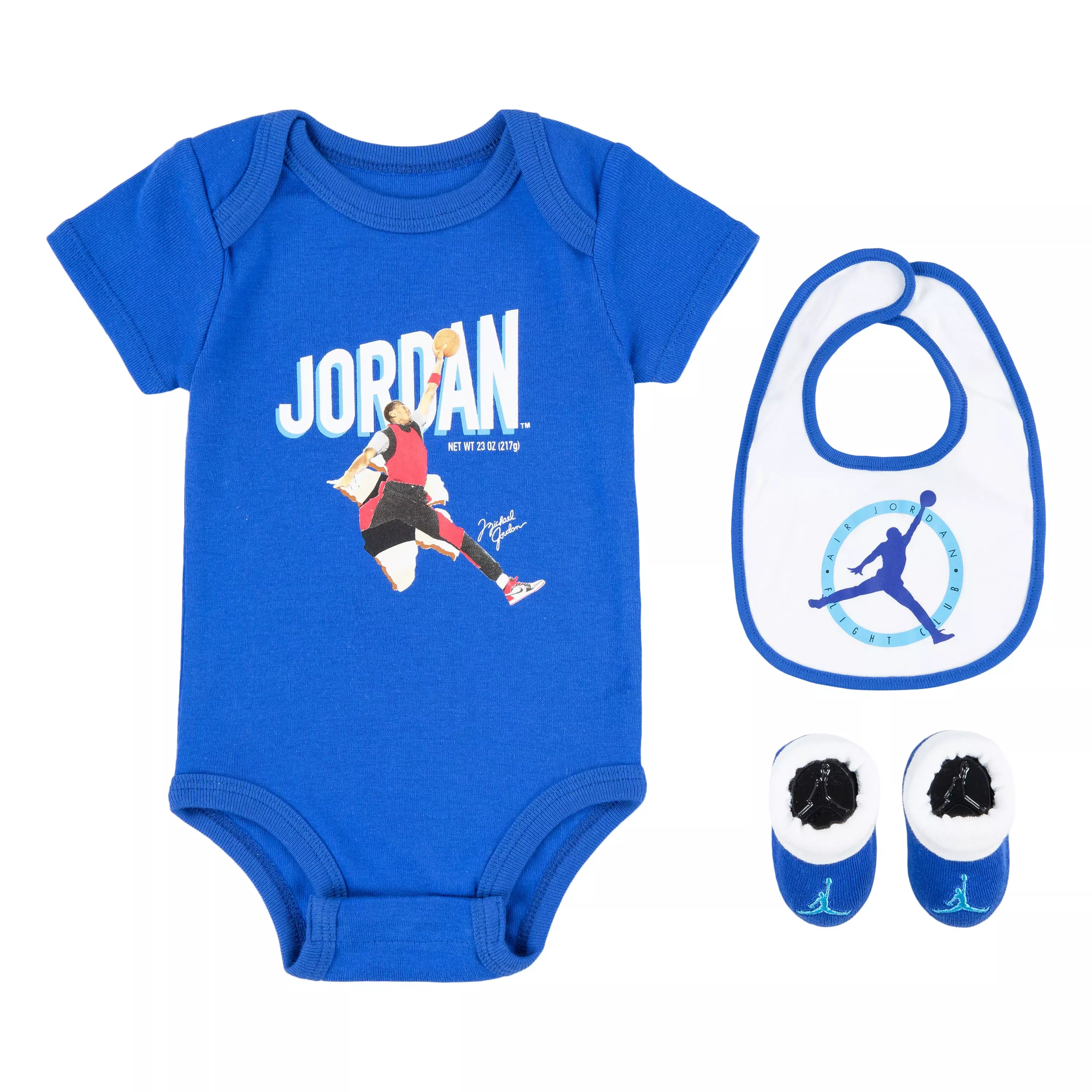 Jordan Infant Girls' 3-Piece Bootie Set-Royal - ROYAL
