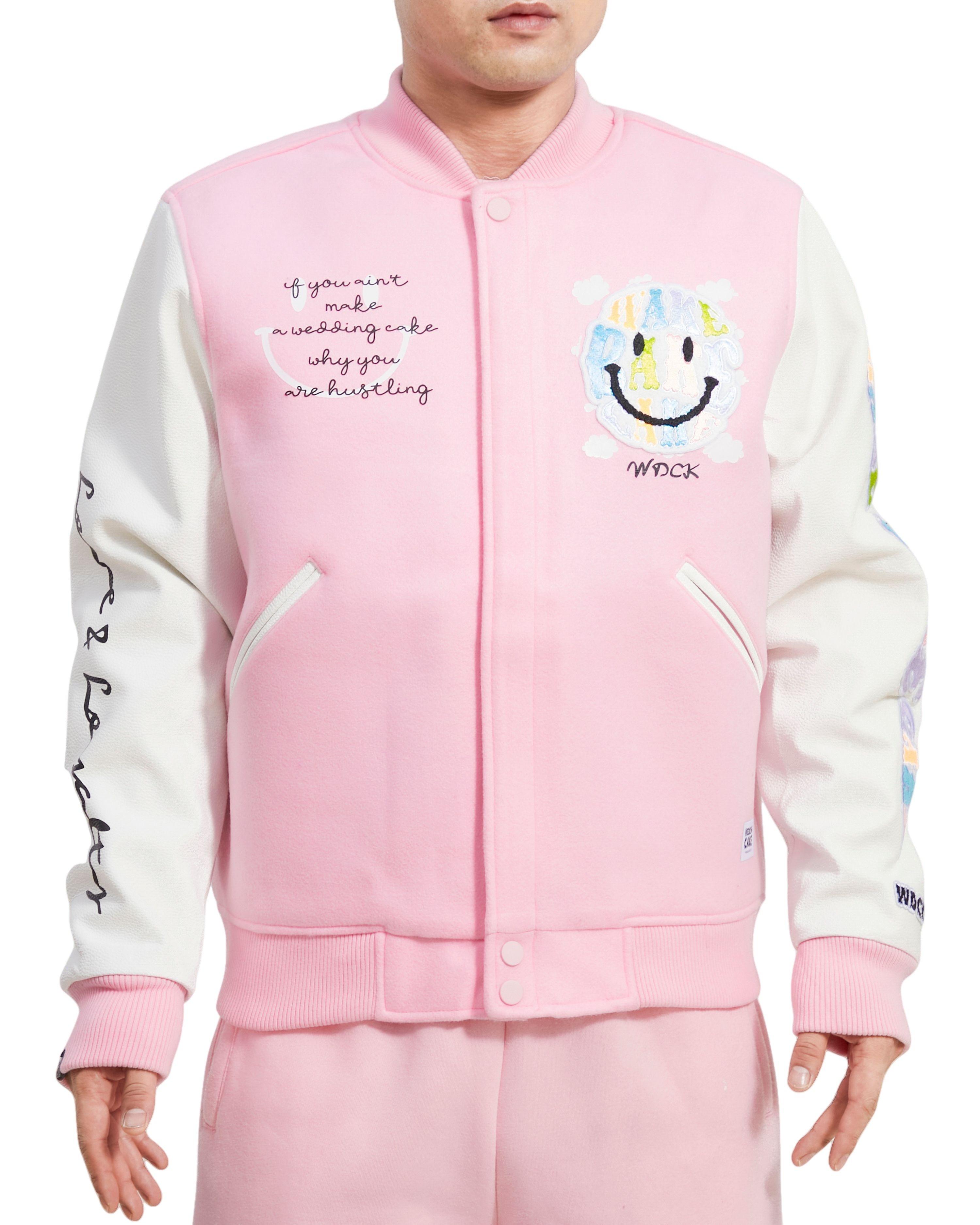 Louis Vuitton Embroidered Faces Varsity Jacket