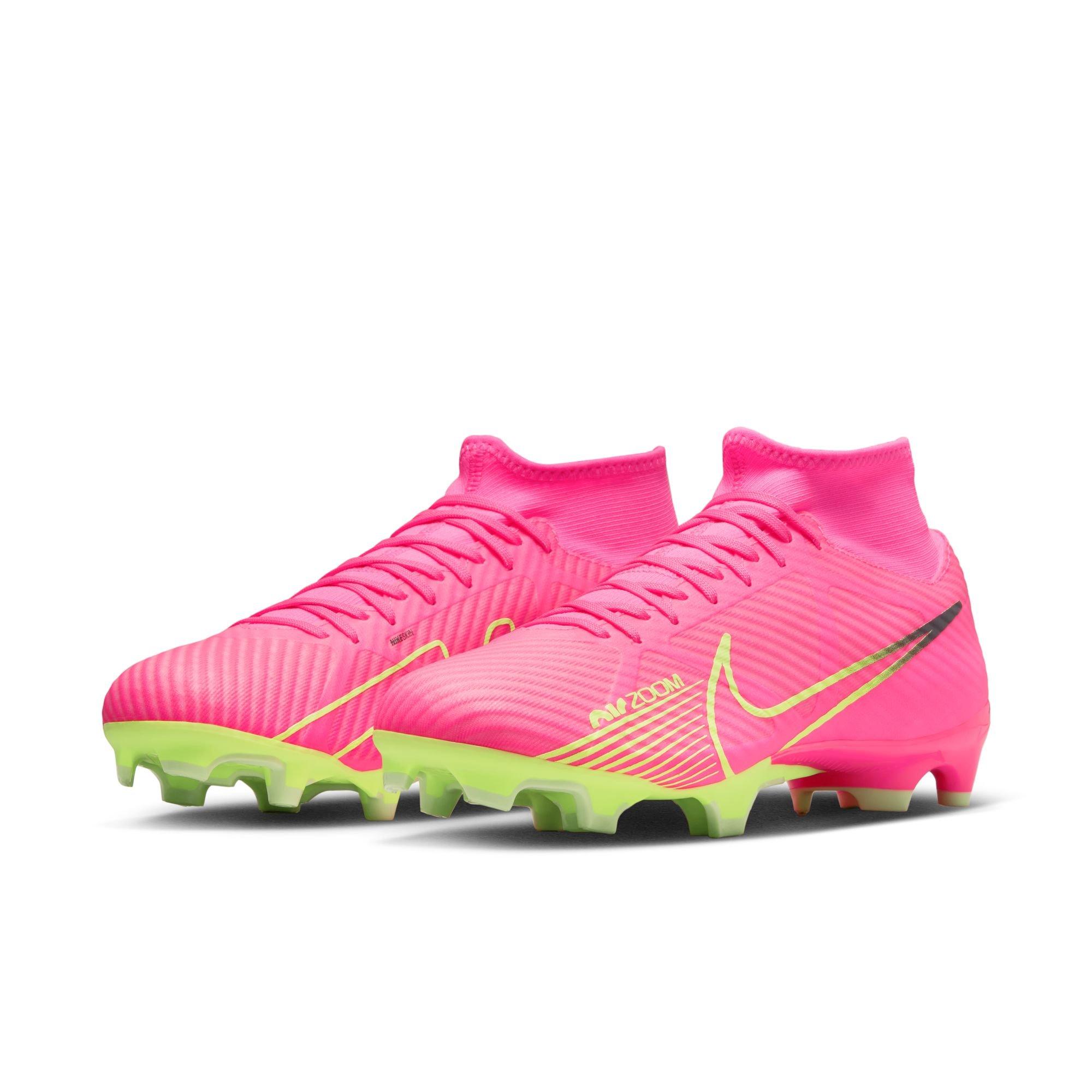 Bright pink soccer cleats hotsell