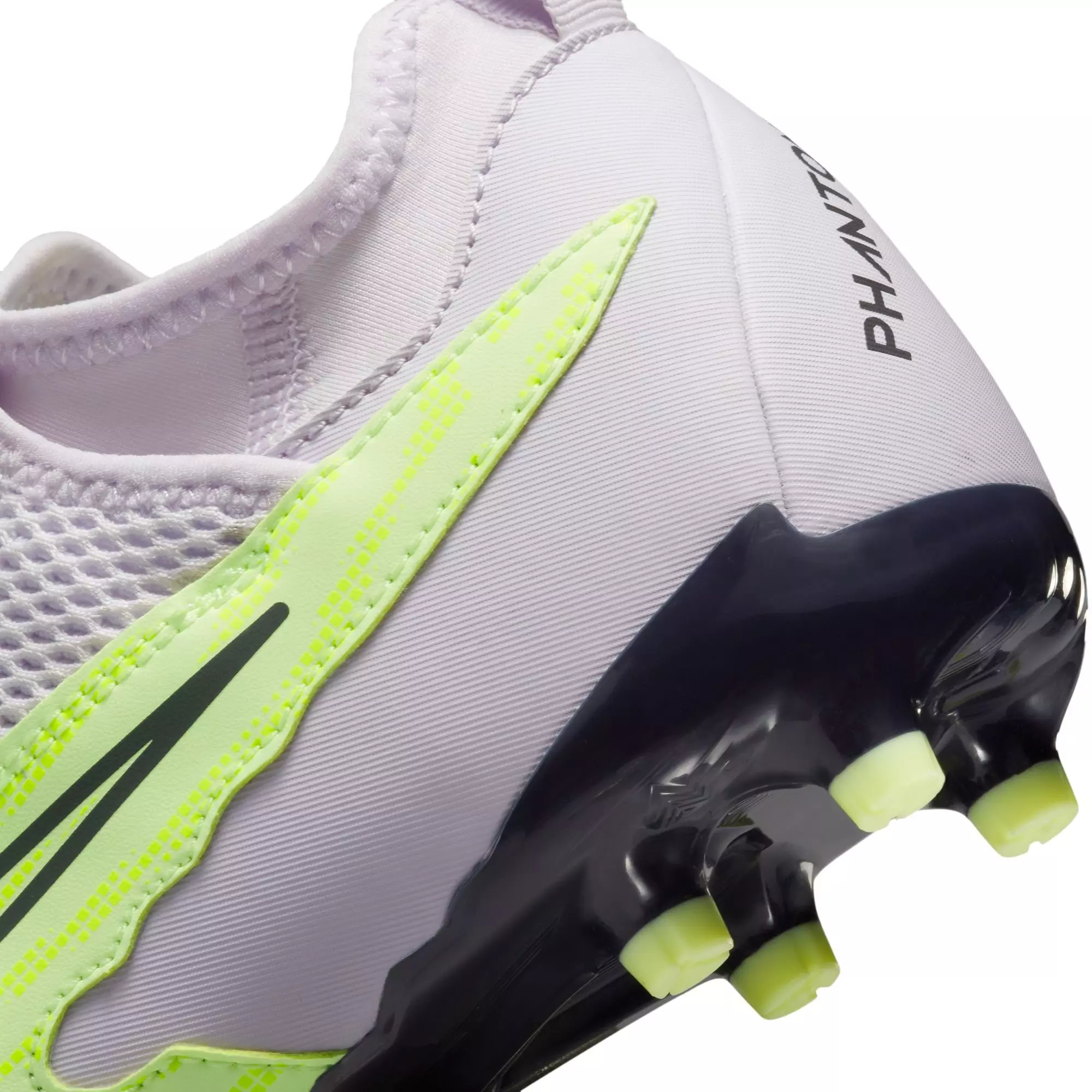 Nike Jr. Phantom GX Academy Dynamic Fit MG "Volt/Gridiron/Barely Grape" Grade School Kids' Soccer Cleat - VOLT/GRIDIRON/BARELY GRAPE