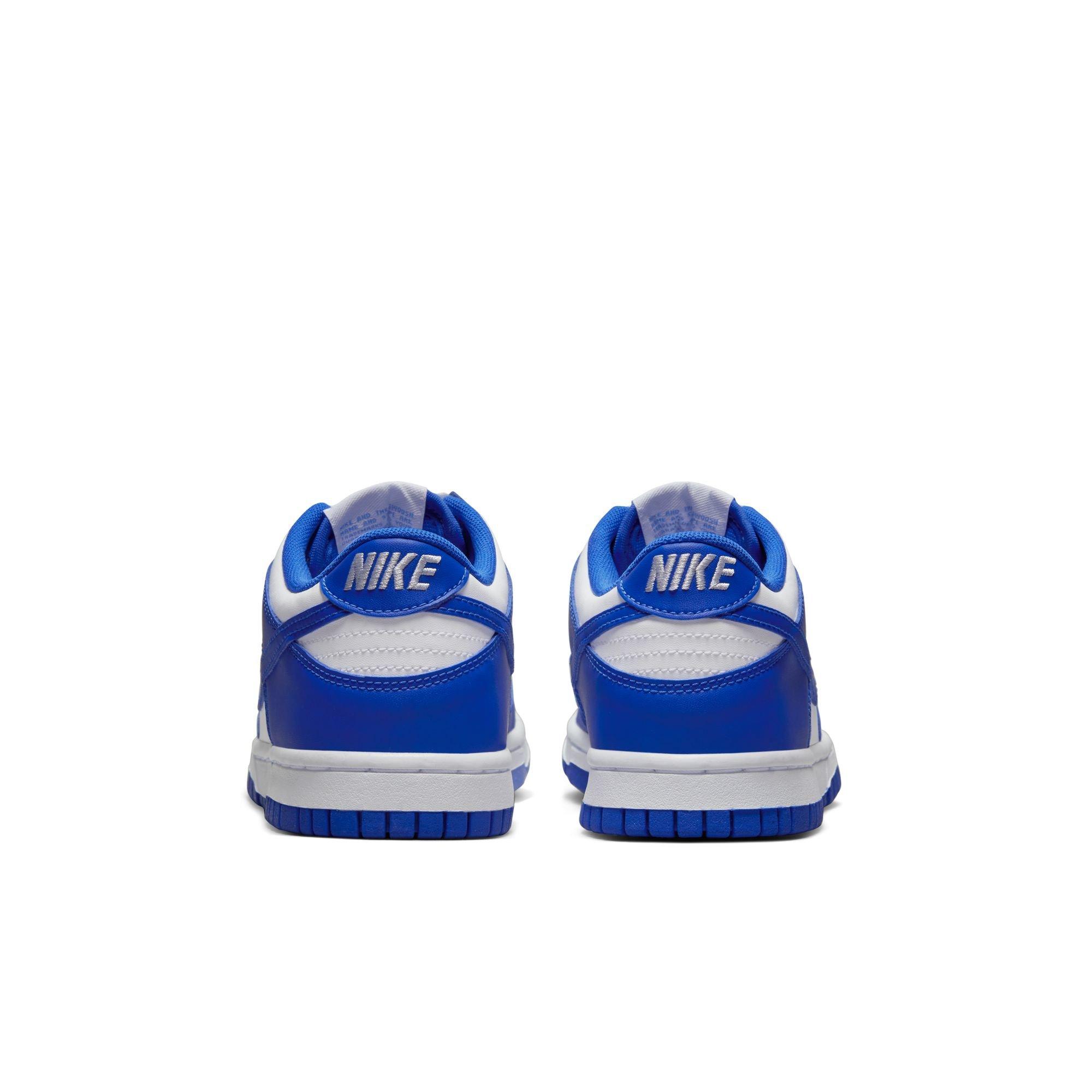 Nike Dunk Low Grade School Boys' "Racer Blue/White" Shoe