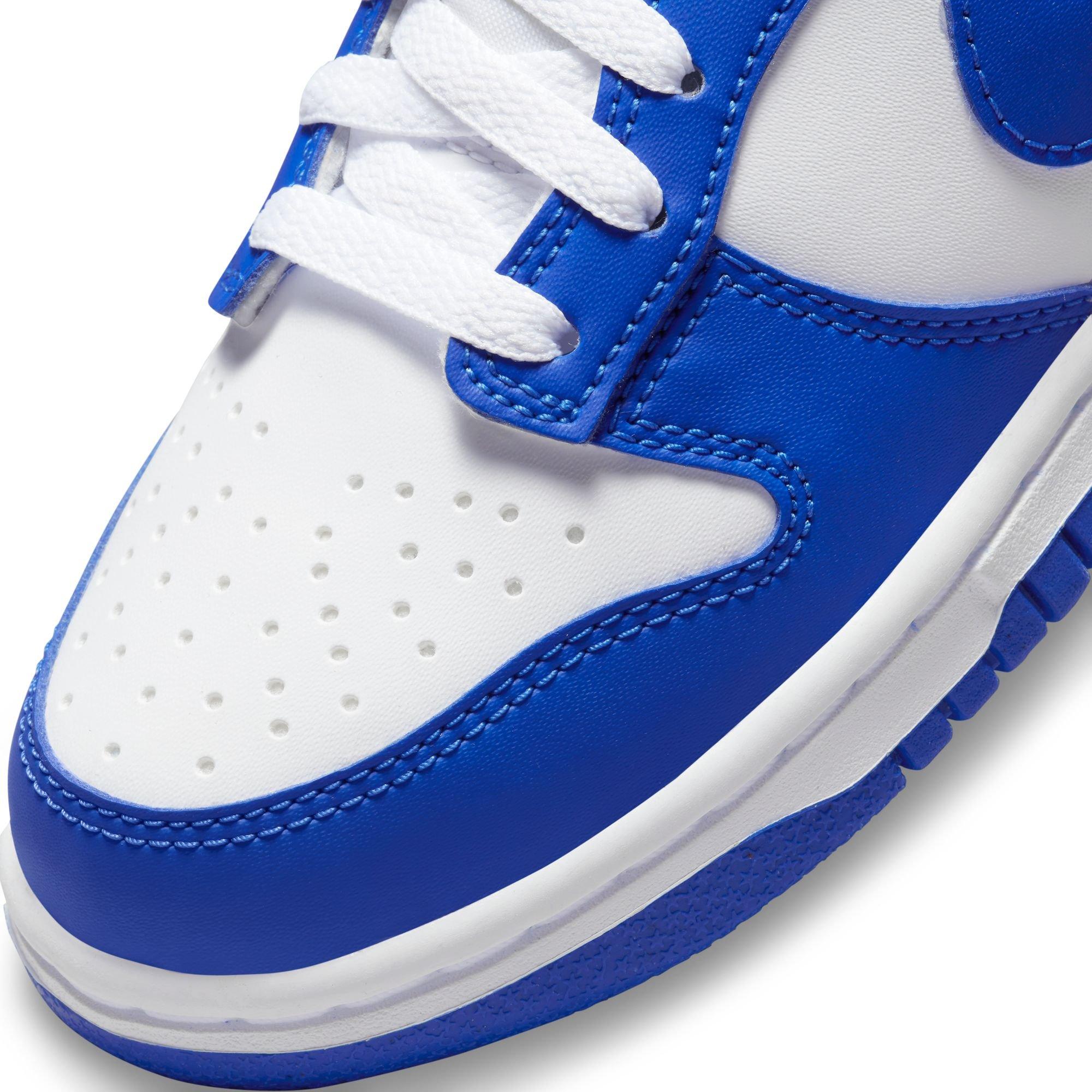 Nike Dunk Low Grade School Boys' "Racer Blue/White" Shoe