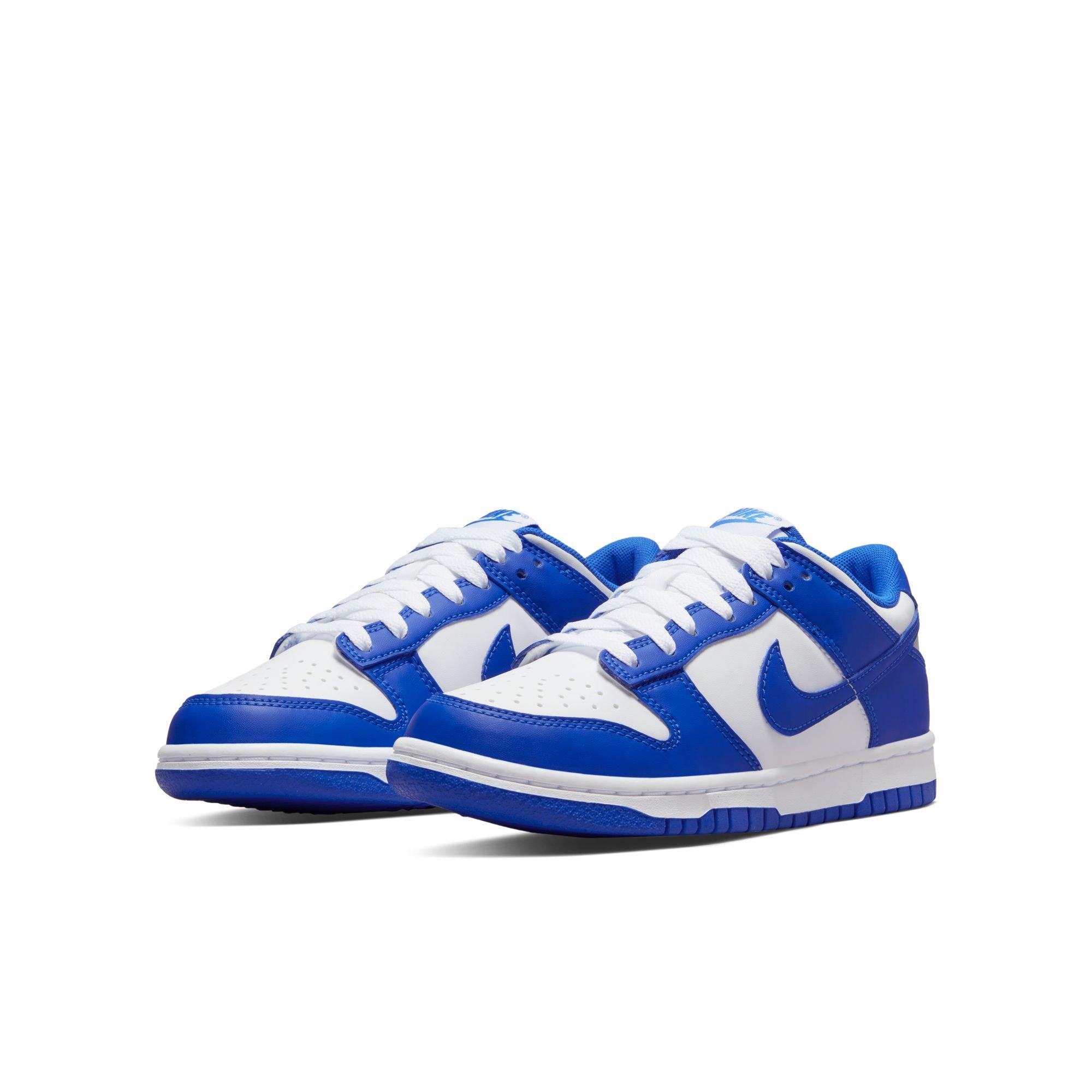 Nike Dunk Low Grade School Boys' "Racer Blue/White" Shoe