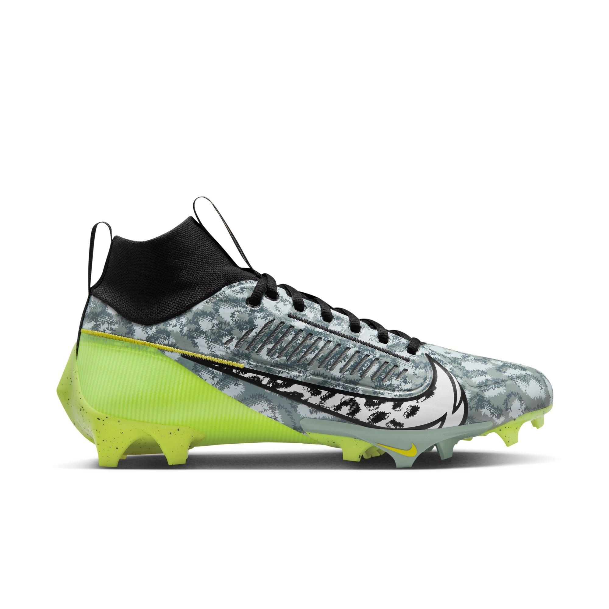 Nike Vapor Edge Pro 360 Volt Grey Black and Yellow Men’s Football‎ Cleats Sz 11 Nike Vapor Edge Pro 360 Football Cleats Gray Volt DQ3670-071  main image 2