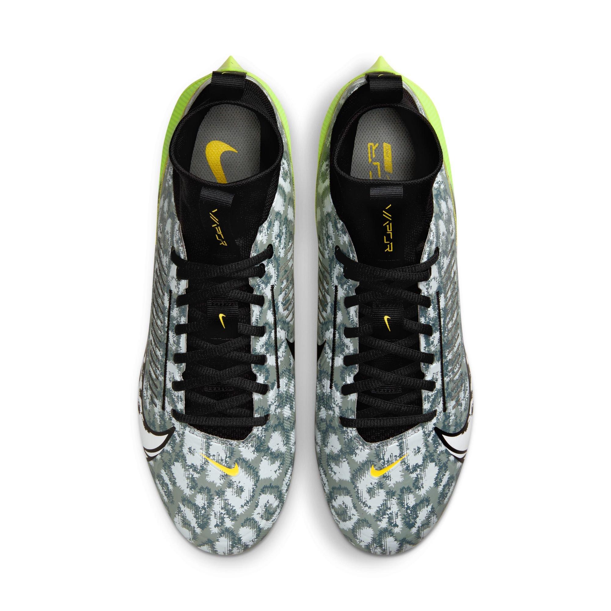 Nike Vapor Edge Pro 360 2 "Volt/Black/Mica Green/Opti Yellow" Men's Football Cleat - VOLT Thumbnail View 4