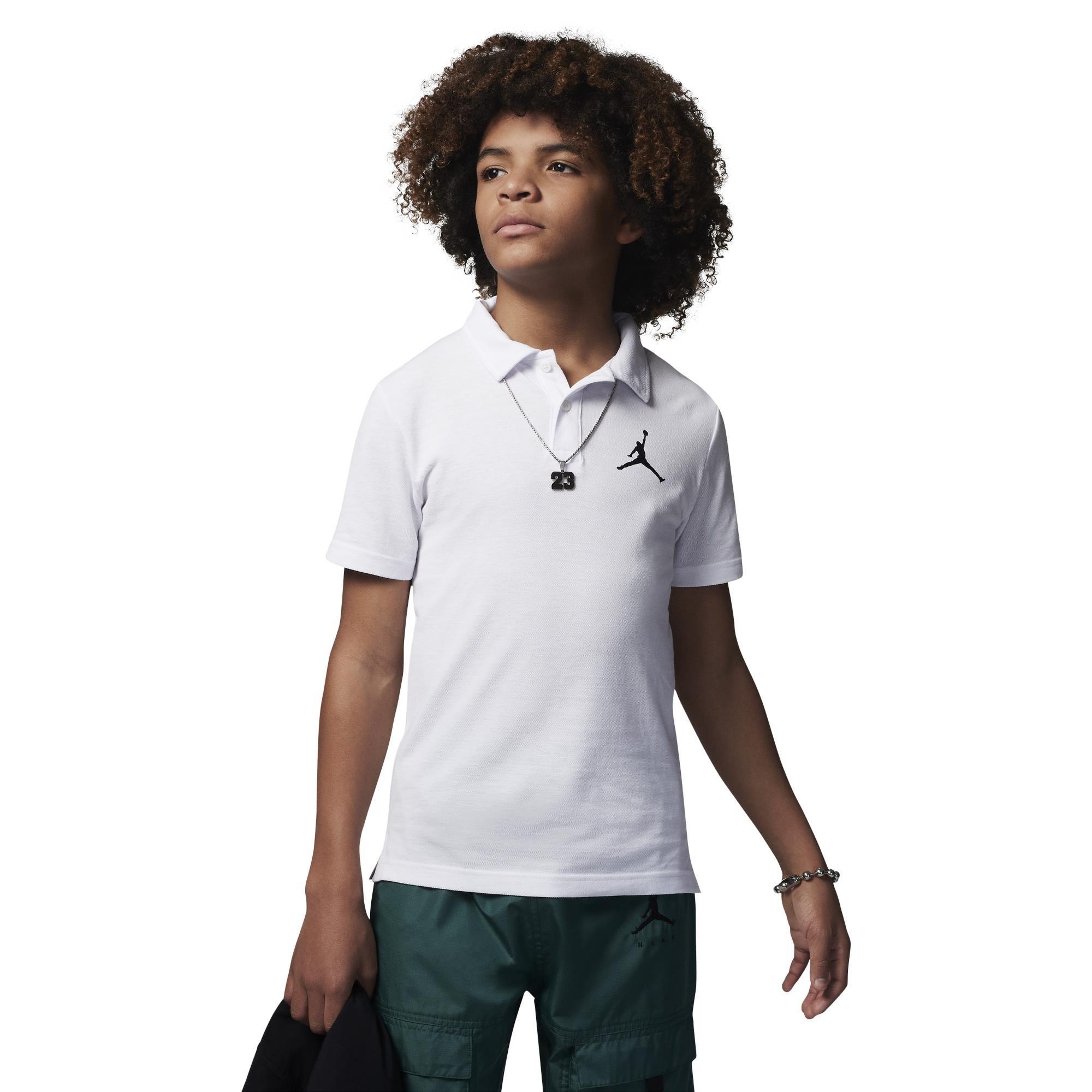 Boys 2024 white polo