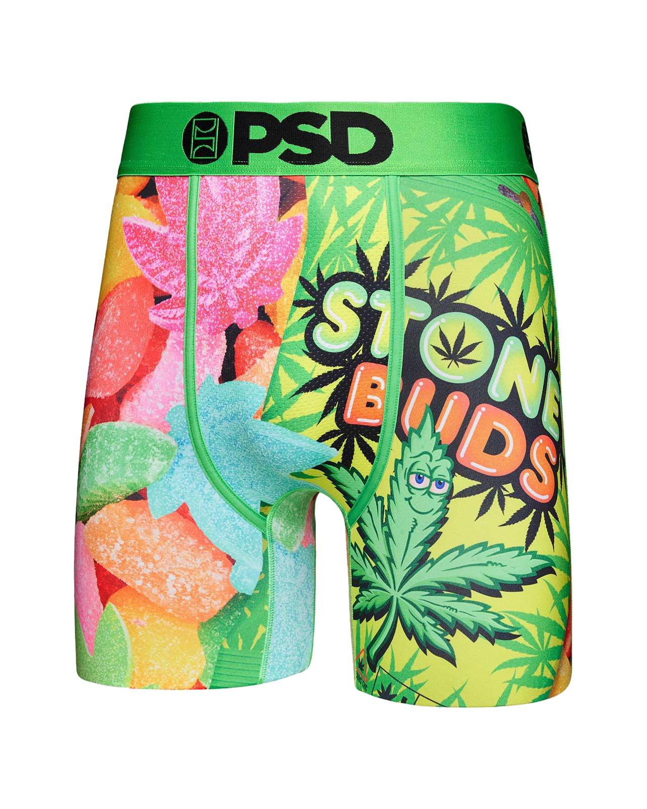 PSD Men's Stoney Buds Underwear - GREEN