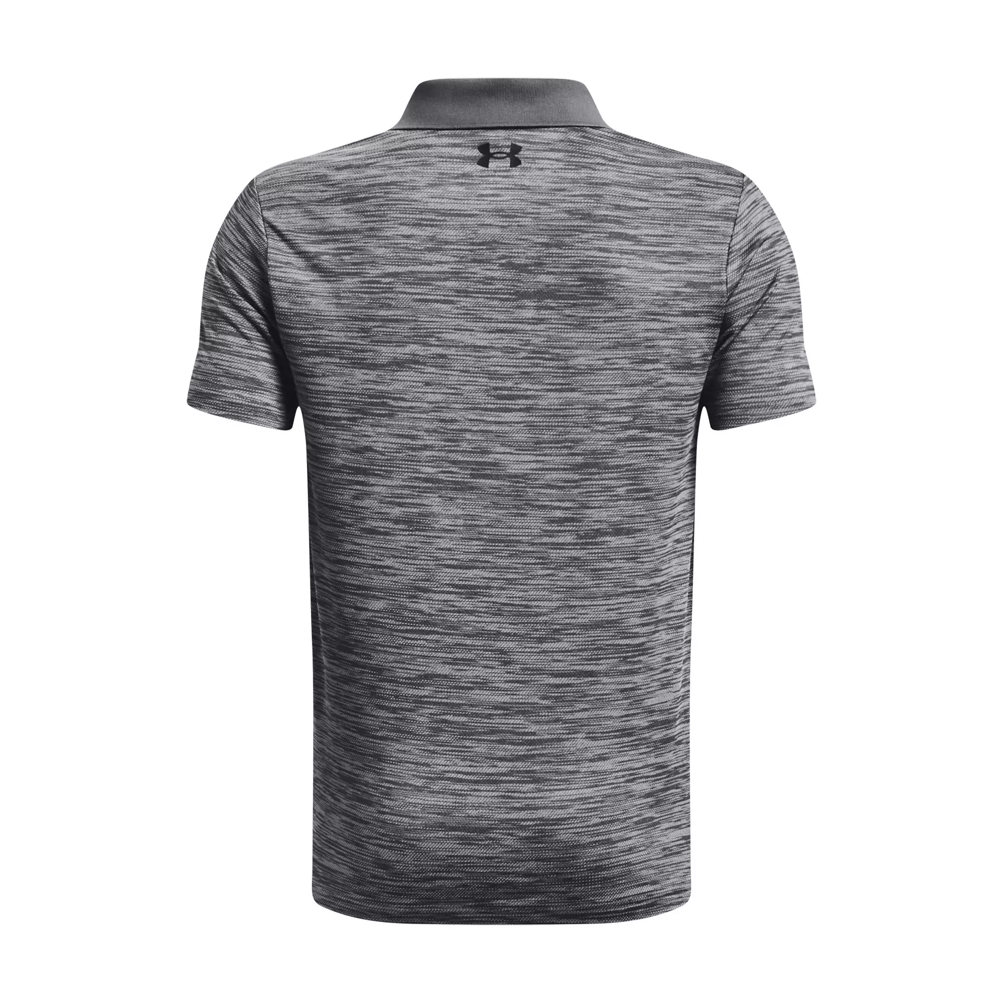 Under Armour Big Boys' Performance Polo-Heather/Grey - HEATHER/GREY