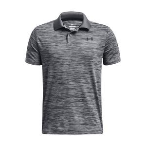 Under Armour Big Boys' Performance Polo-Heather/Grey
