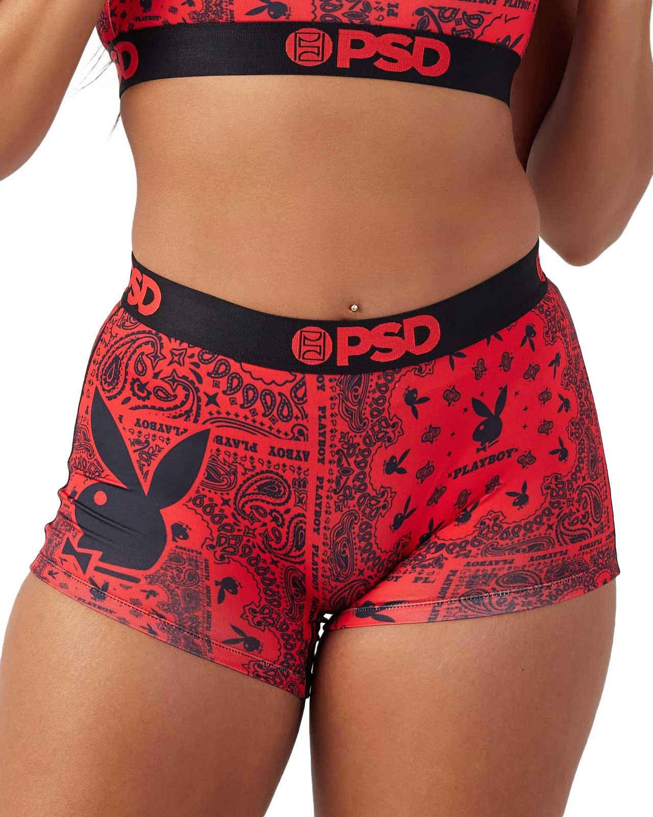 PSD Women's Playboy Paisley Boy Shorts