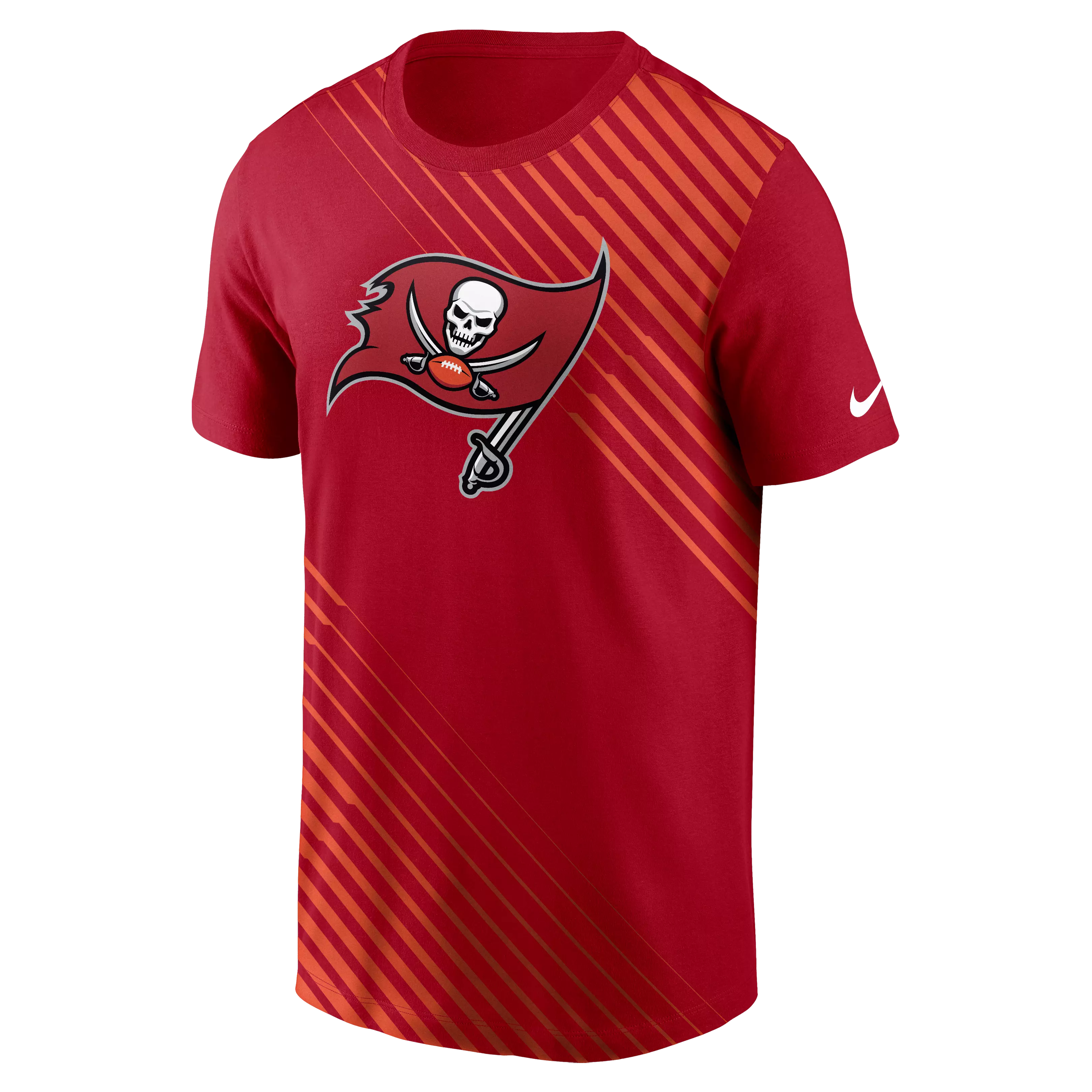 Nike Men's Tampa Bay Buccaneers NFL Yardline Short Sleeve Tee - RED