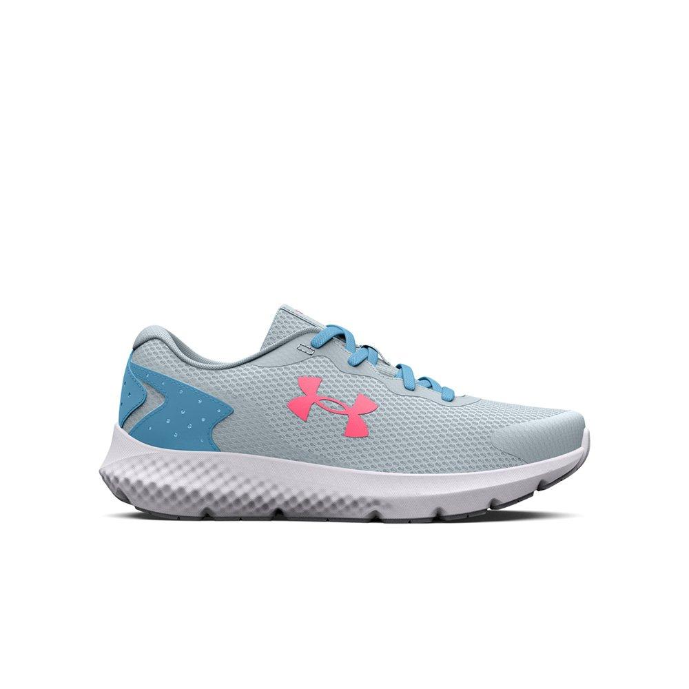 Under Armour Charged Rogue 3 "Halogen Blue/Tonic" Preschool Girls