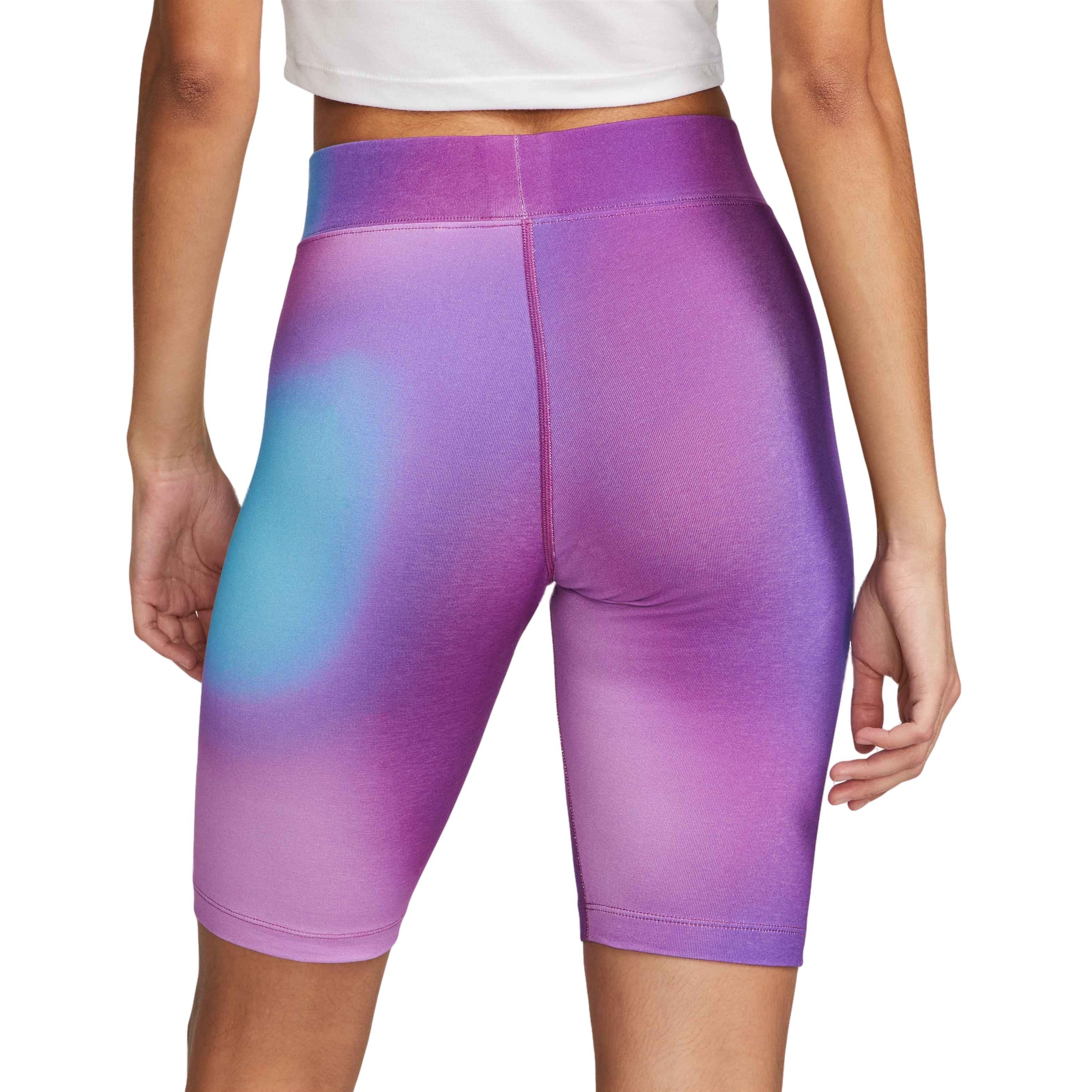 Nike Women's Sportswear Club Gel Aura Max Bike Shorts - MULTI-COLOR Thumbnail View 2