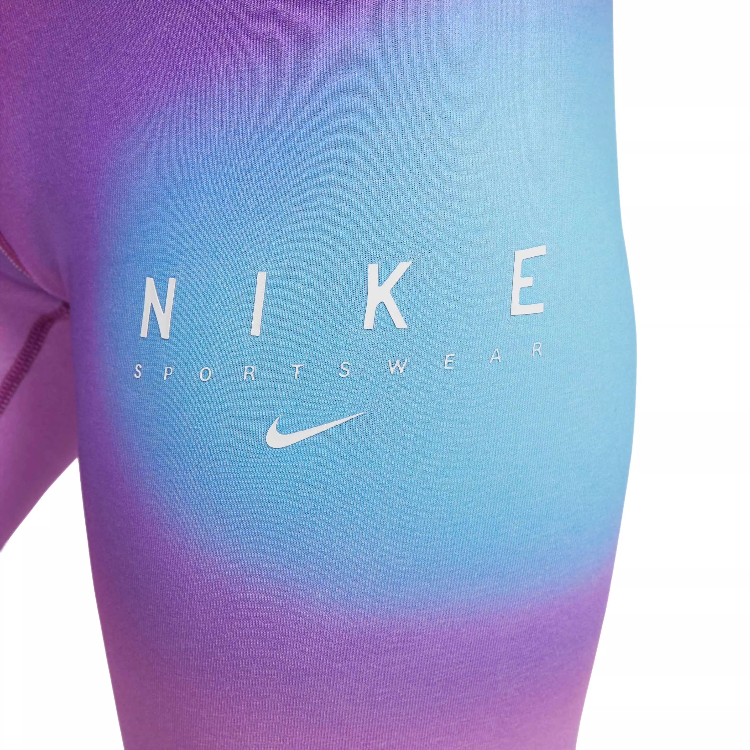 Nike Women's Sportswear Club Gel Aura Max Bike Shorts - MULTI-COLOR