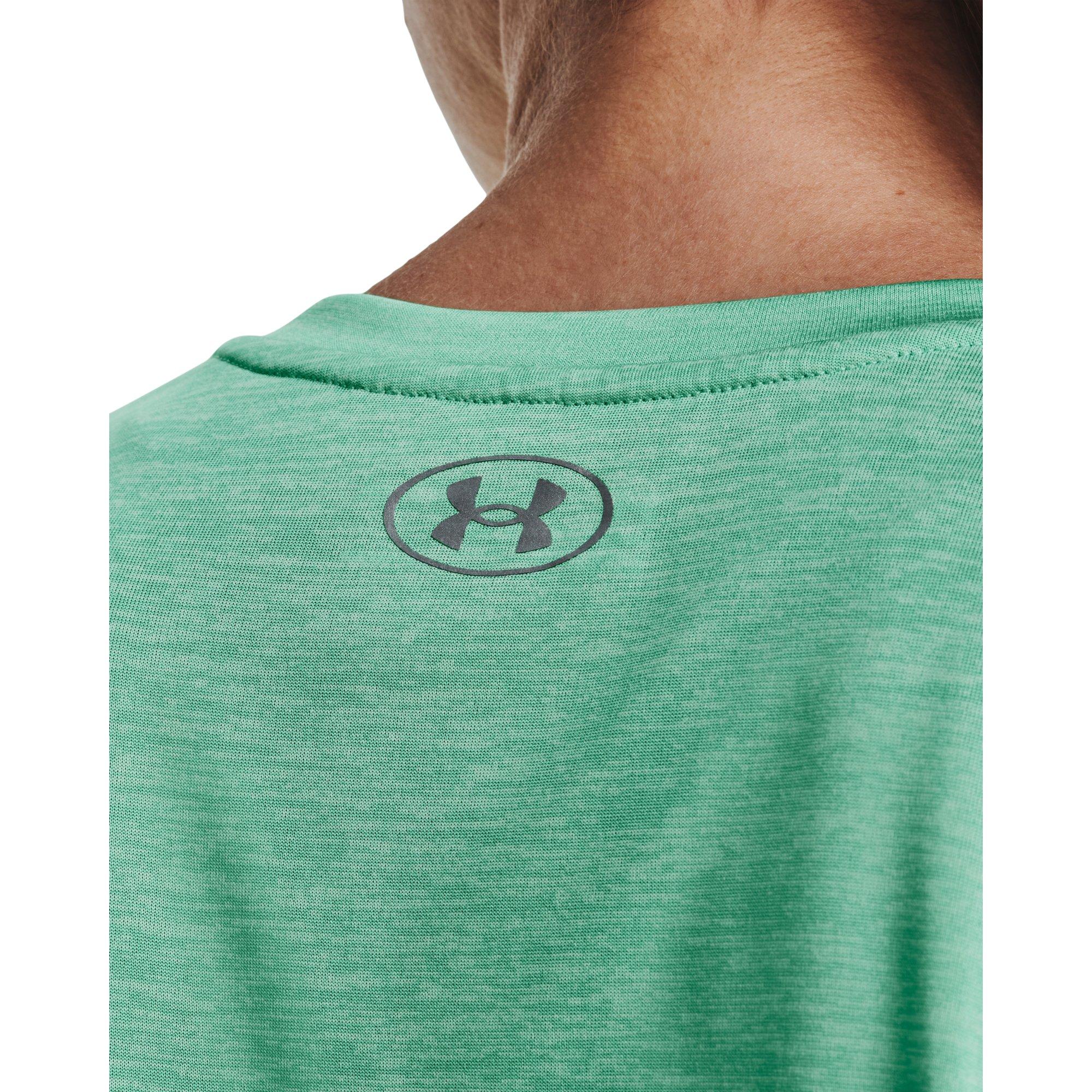 Under Armour Women's Tech Twist Tee-Green - GREEN Thumbnail View 3