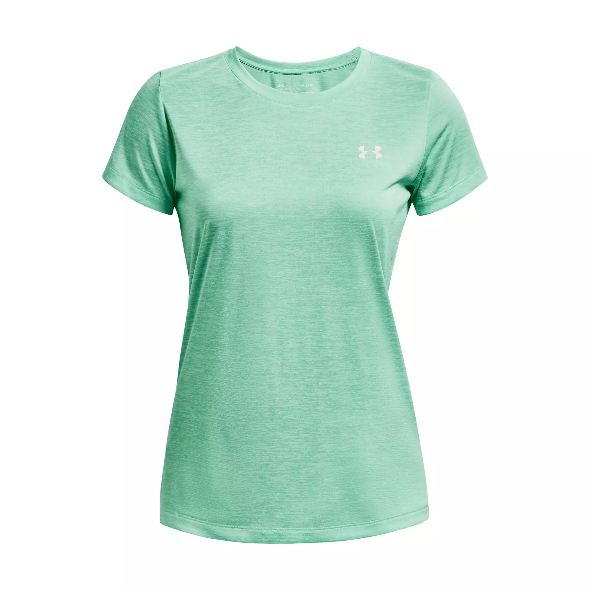 Under Armour Women's Tech Twist Tee-Green - GREEN