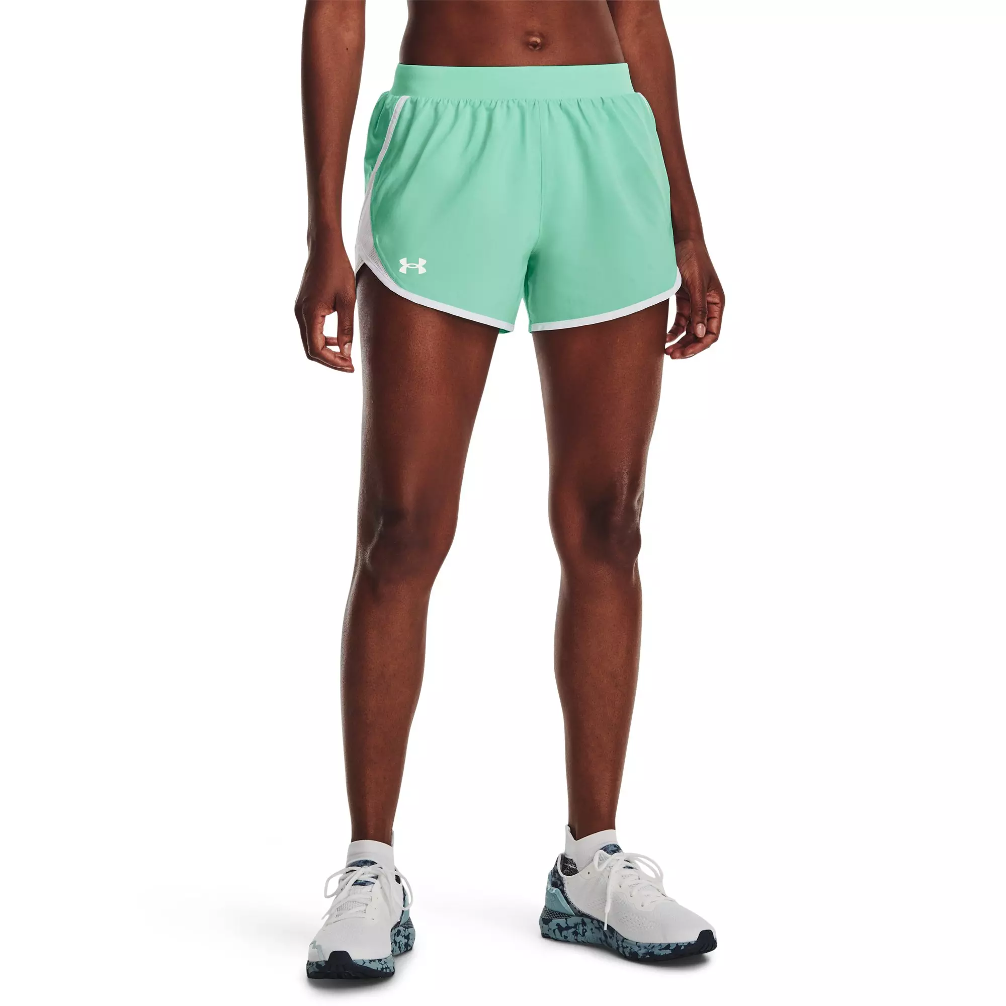 Under Armour Women's Fly-By 2.0 Shorts-Green - GREEN