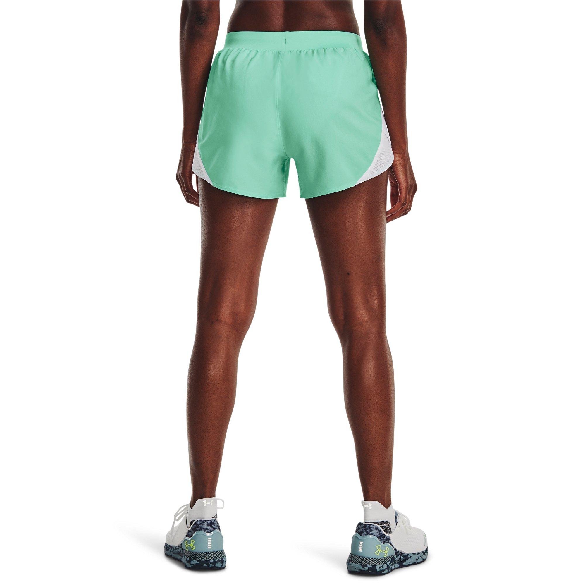 Under Armour Women's Fly-By 2.0 Shorts-Green - GREEN Thumbnail View 2