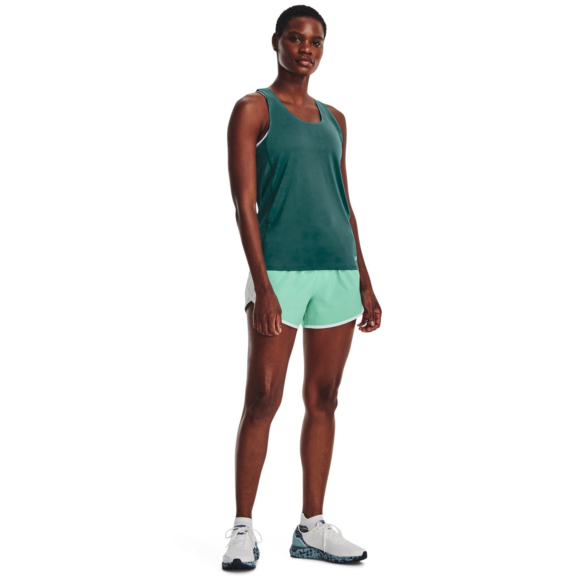 Under Armour Women's Fly-By 2.0 Shorts-Green - GREEN Thumbnail View 5