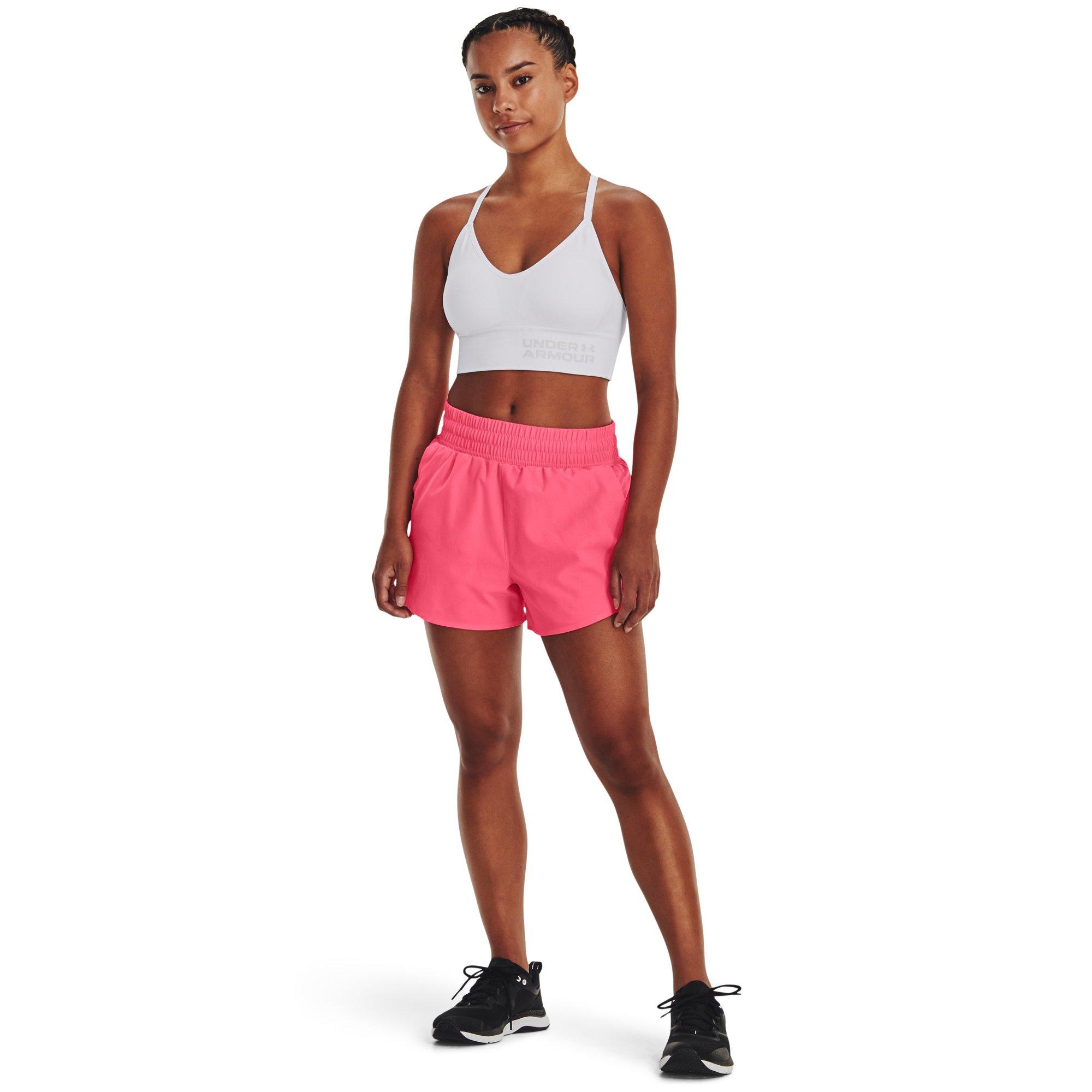 Under Armour Women's Flex Woven Shorts-Pink - PINK Thumbnail View 4