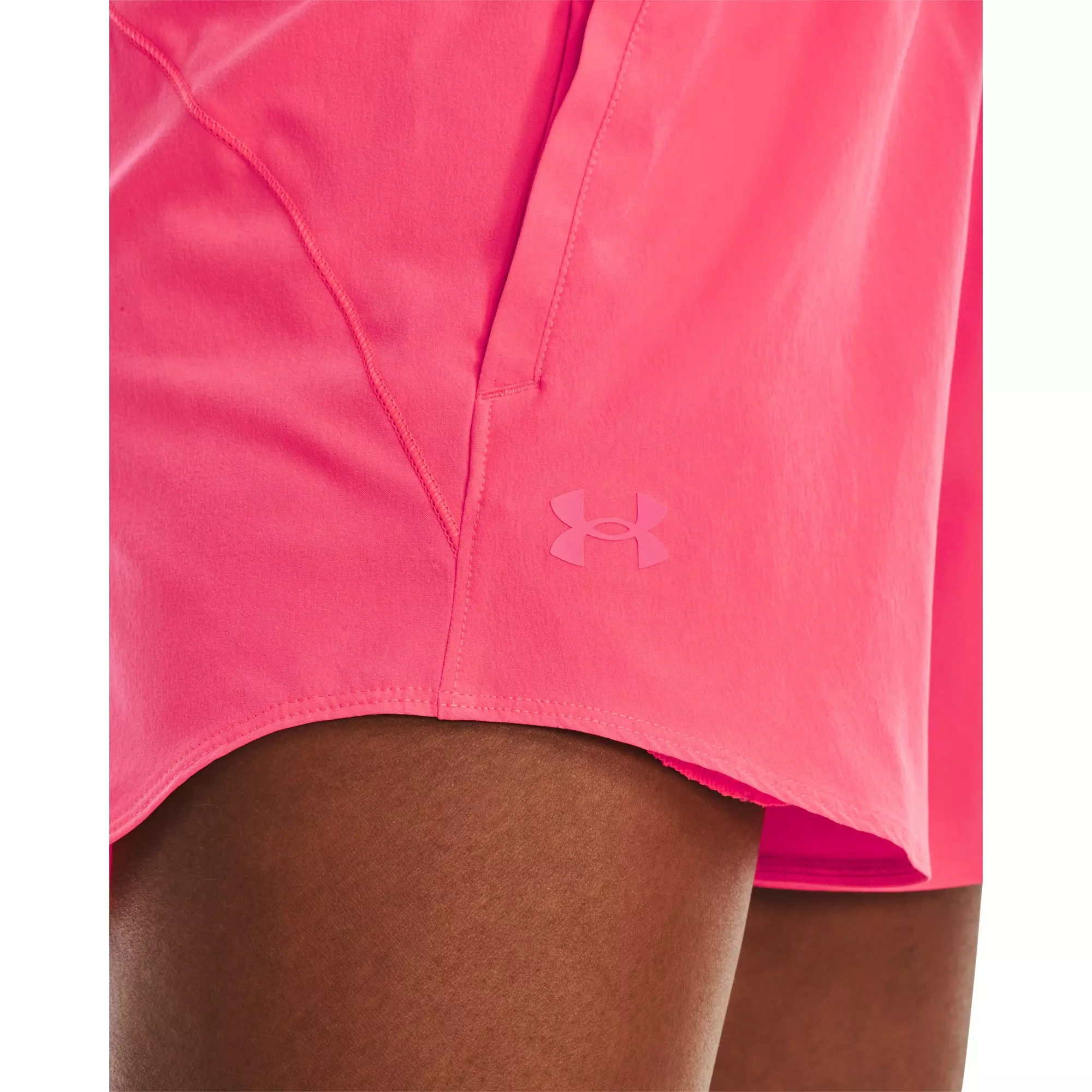 Under Armour Women's Flex Woven Shorts-Pink - PINK