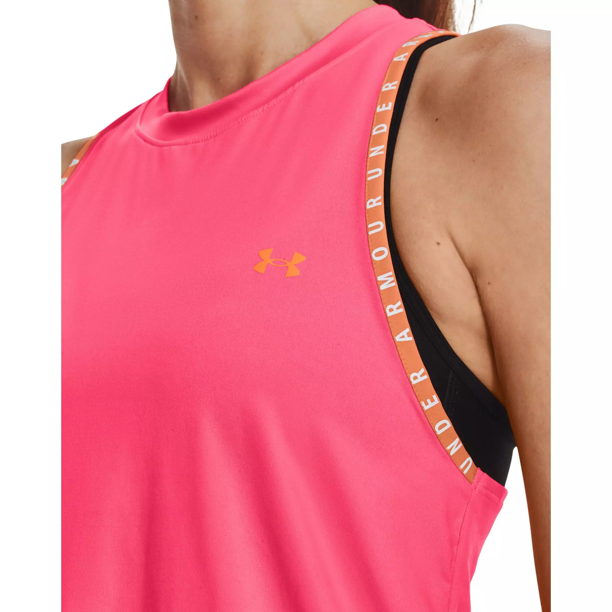 Under Armour Women's Knockout Tank Top-Pink - PINK