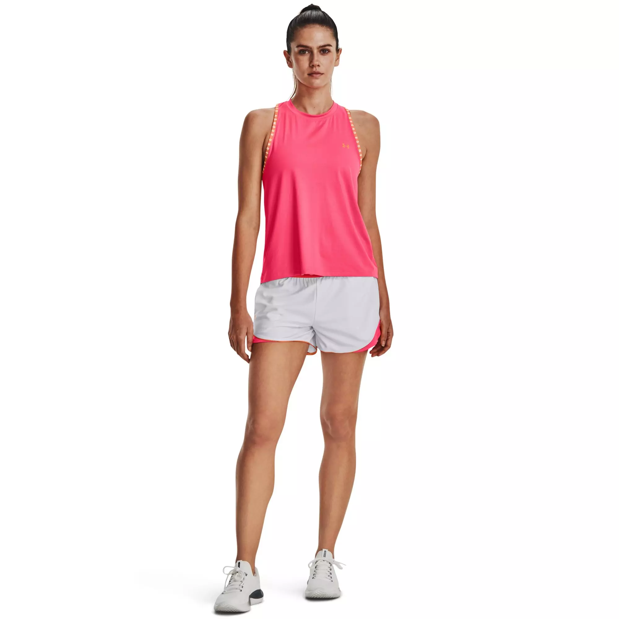 Under Armour Women's Knockout Tank Top-Pink - PINK