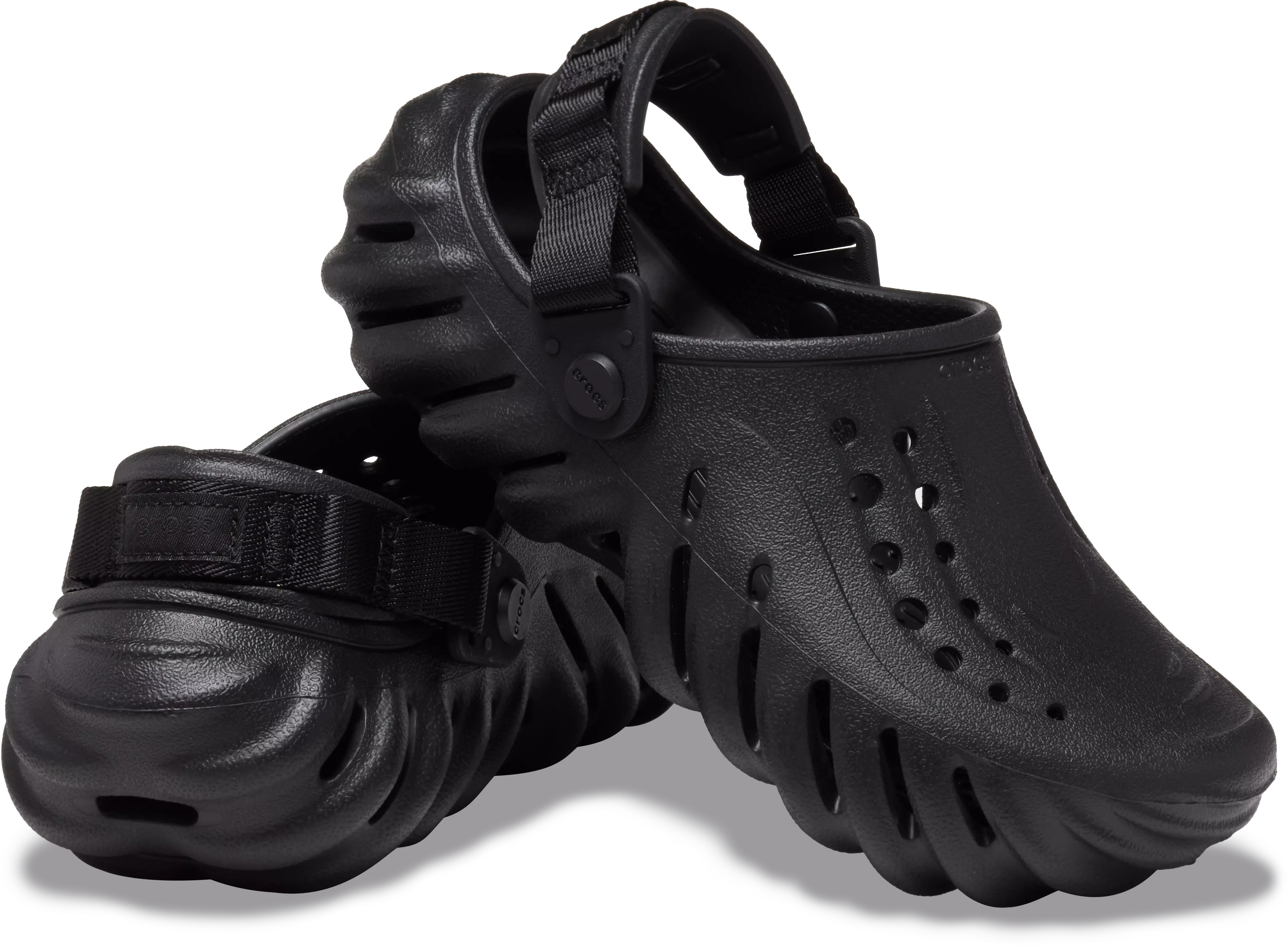 Crocs Echo "Black" Preschool Boys' Clog - BLACK