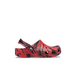 Crocs Classic Marbled "Red/Black" Toddler Boys' Clog