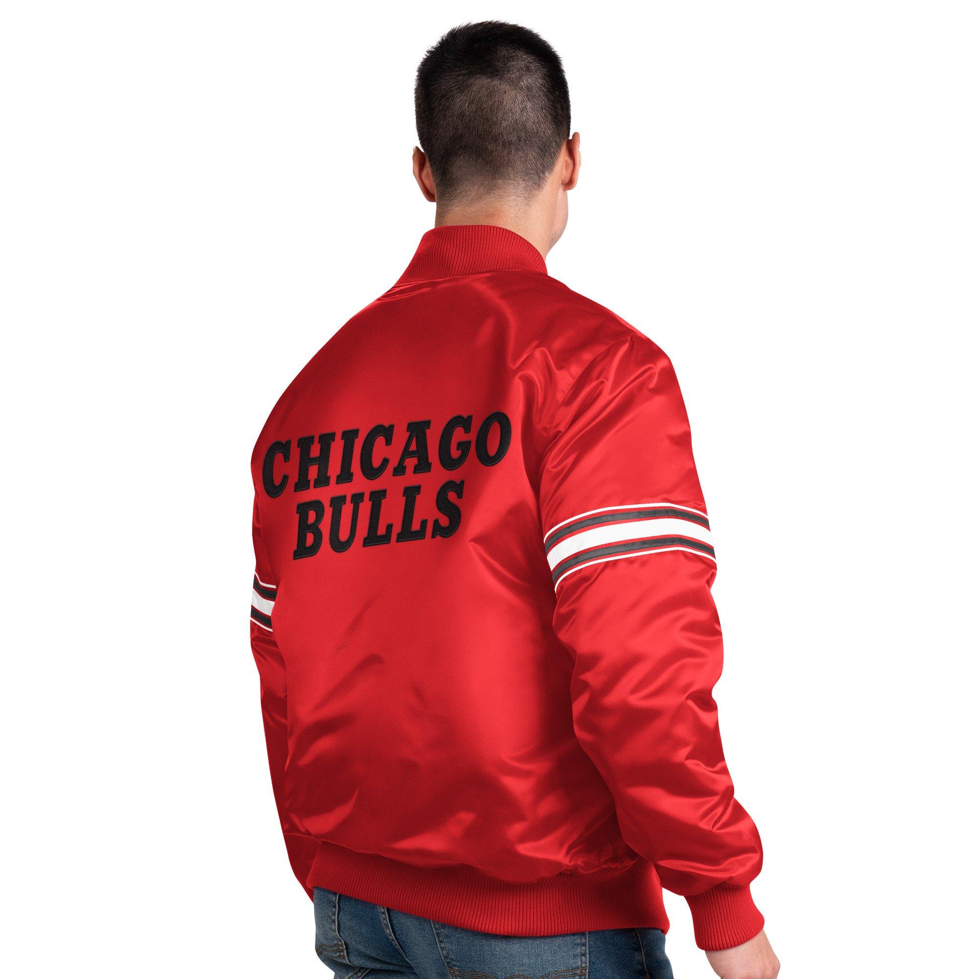 Pro Standard Men's Chicago Bulls Bred Track Jacket - Hibbett