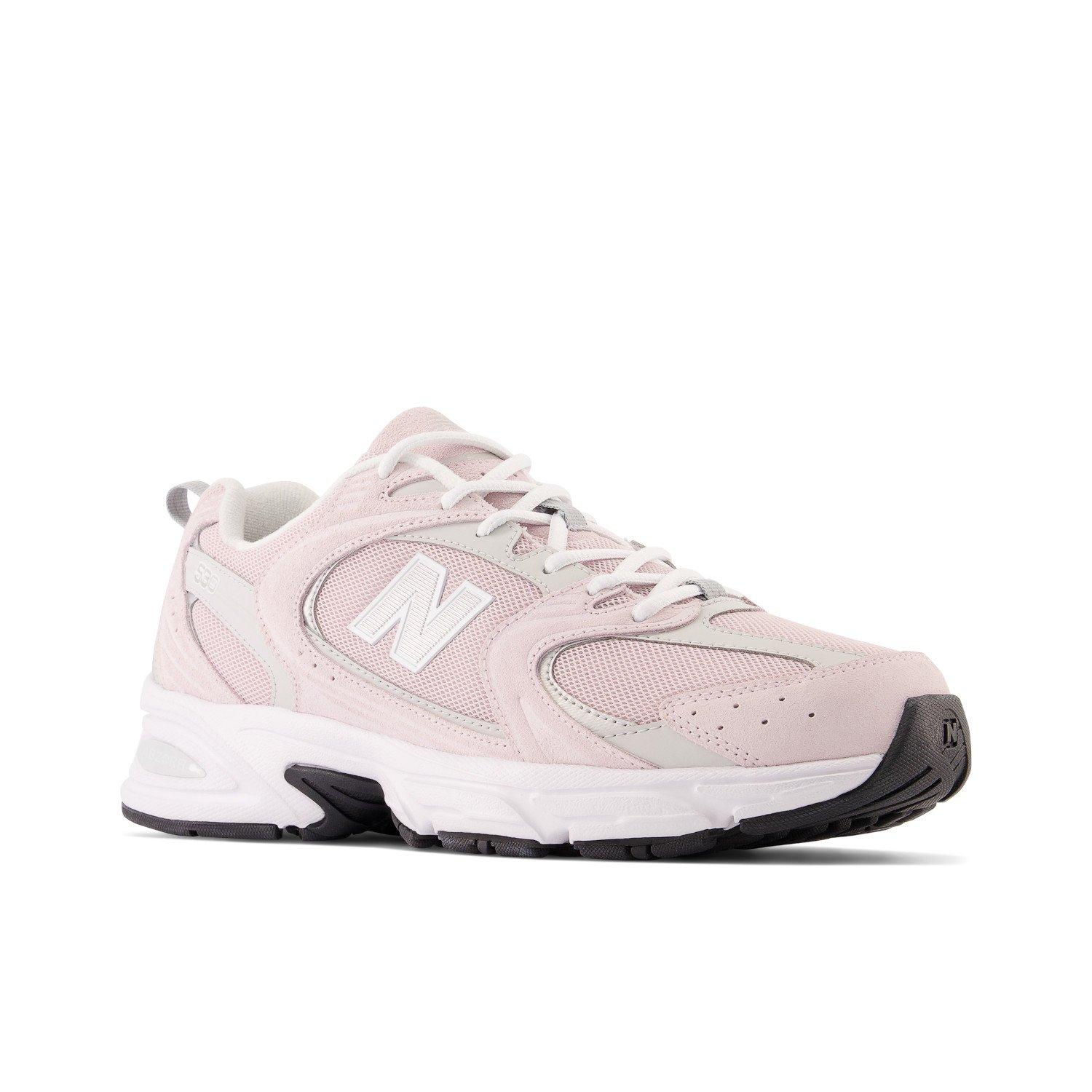 New Balance 530 Soft Pink/Grey Unisex Shoe - Hibbett | City Gear