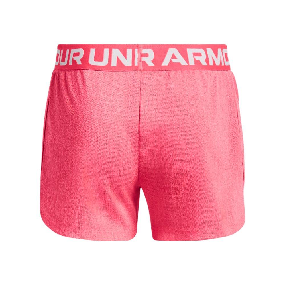 Under Armour Big Girls' Play Up Twist Shorts-Pink - PINK Thumbnail View 2