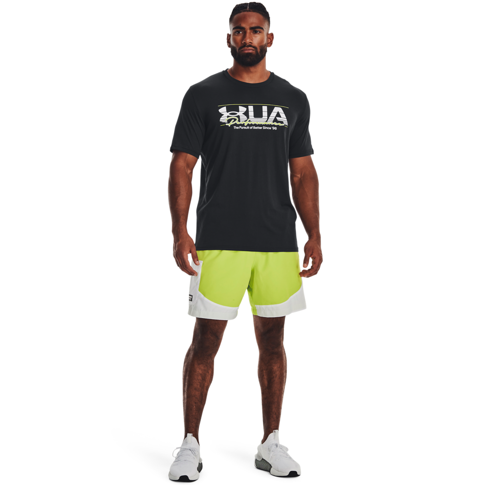 Under Armour Men's Vintage Script Tee-Black - BLACK Thumbnail View 4