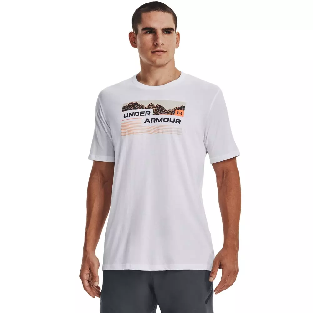 Under Armour Men's Mountain to Sea Tee - WHITE