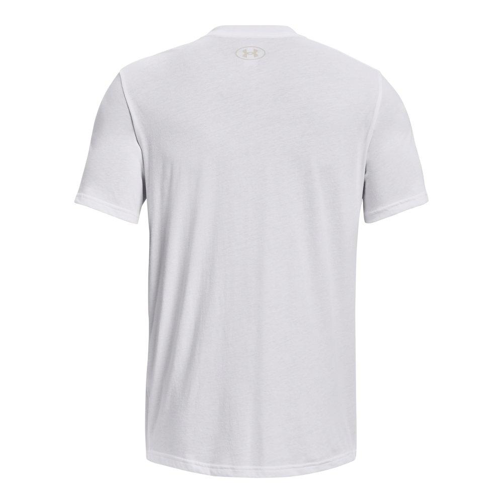 Under Armour Men's Mountain to Sea Tee - WHITE Thumbnail View 6