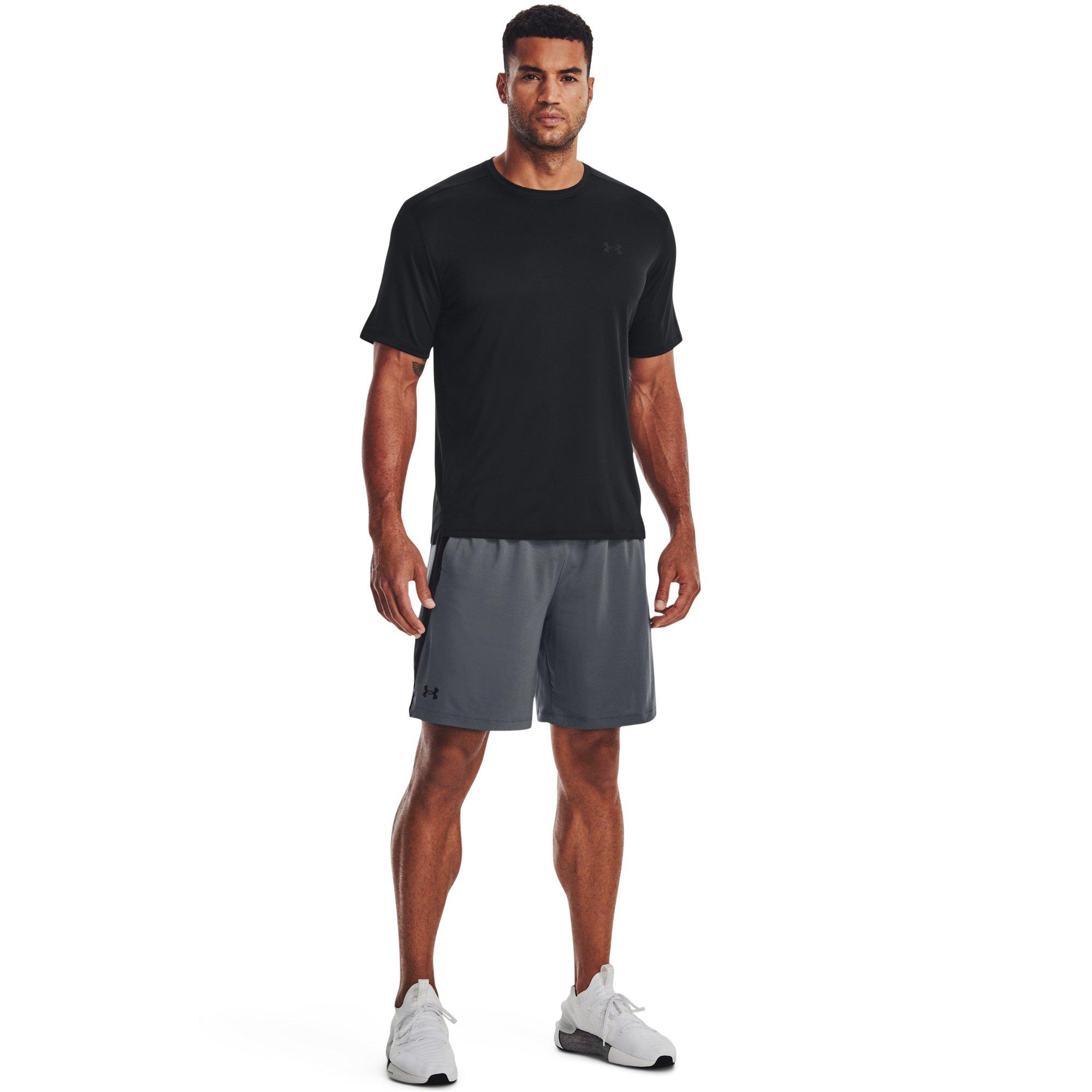 Under Armour Men's Tech Vent Shorts-Grey - GREY Thumbnail View 3