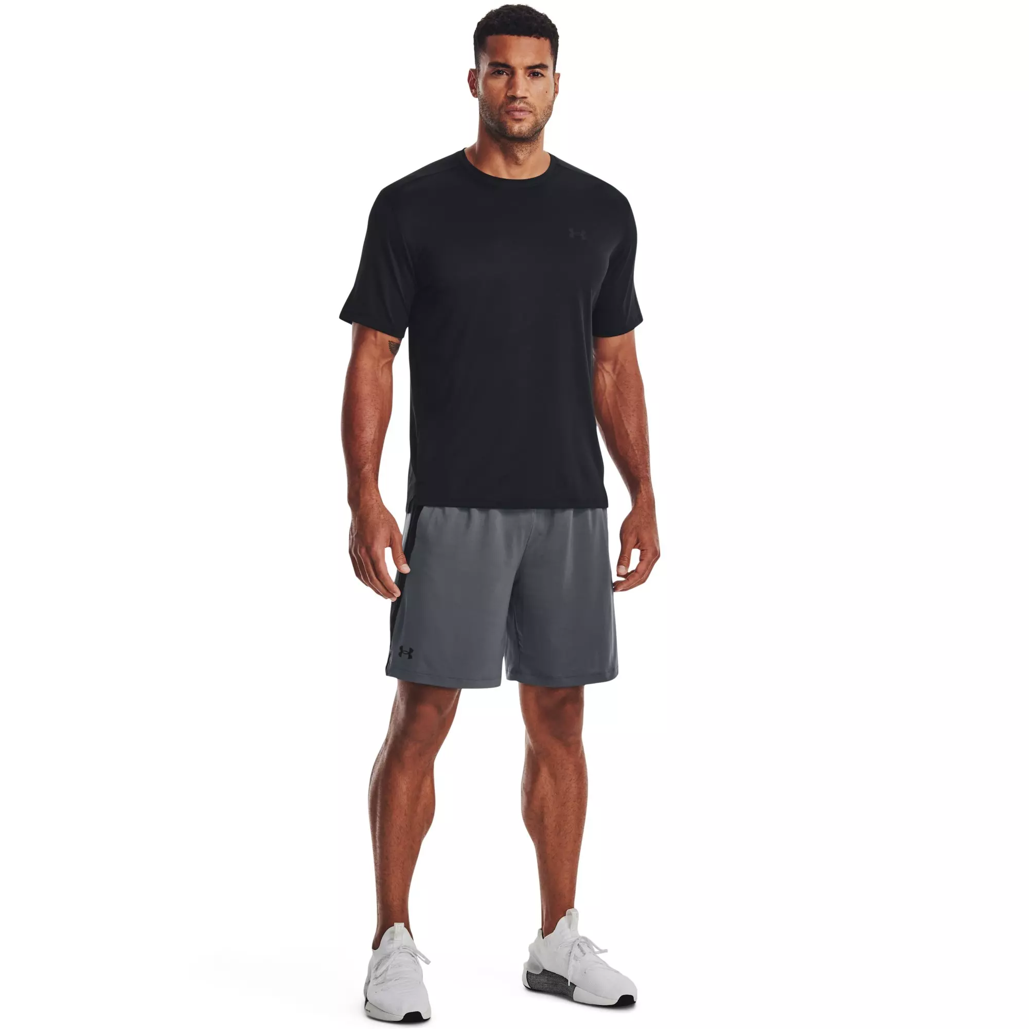 Under Armour Men's Tech Vent Shorts-Grey - GREY