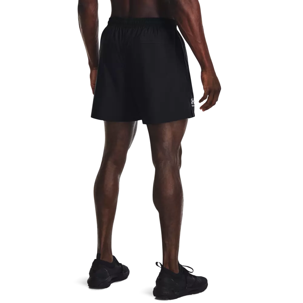 Under Armour Men's Woven Volley Shorts-Black - BLACK