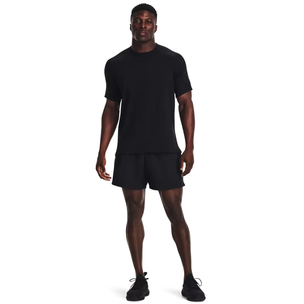 Under Armour Men's Woven Volley Shorts-Black - BLACK