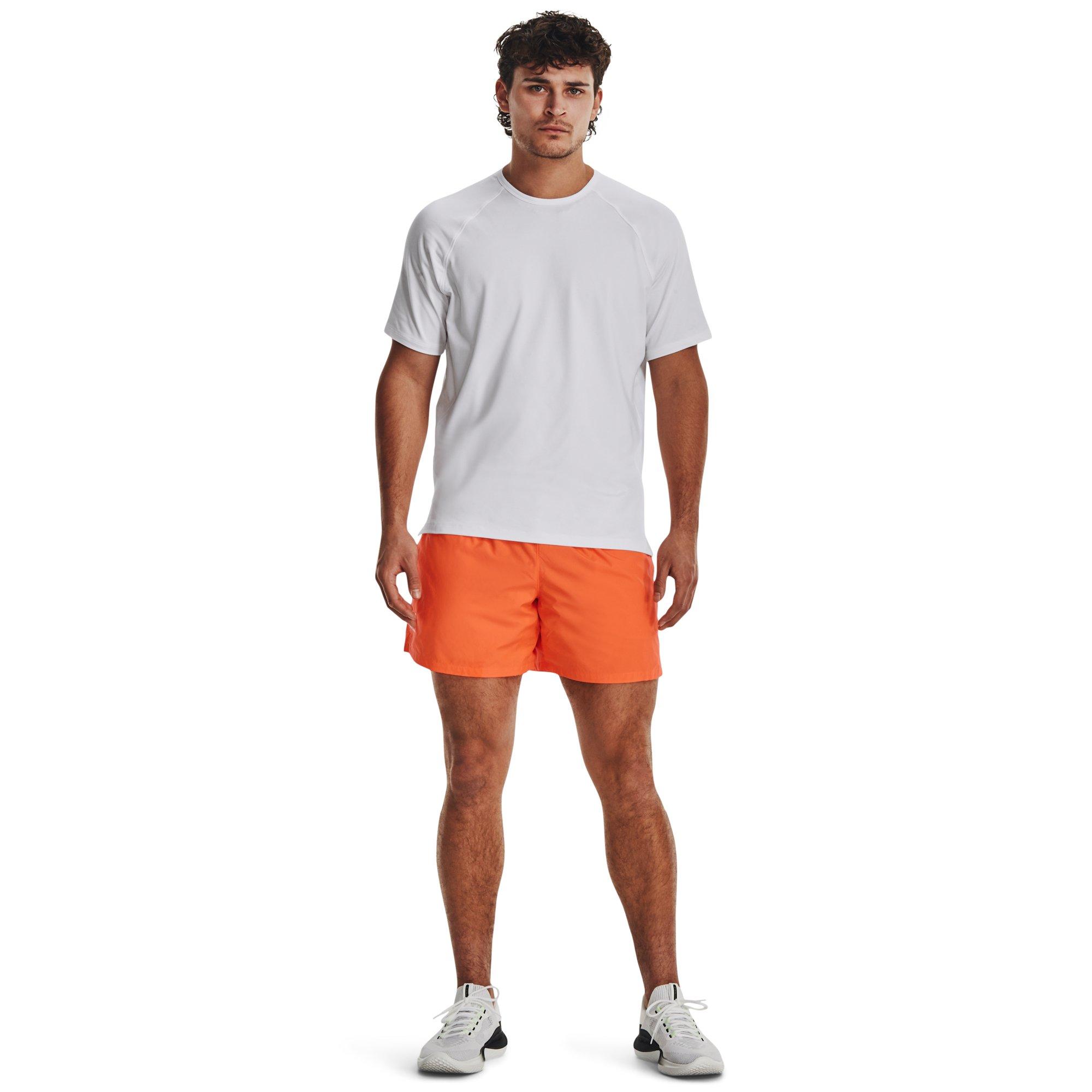 Under Armour Men's Woven Volley Shorts - Orange - ORANGE Thumbnail View 3