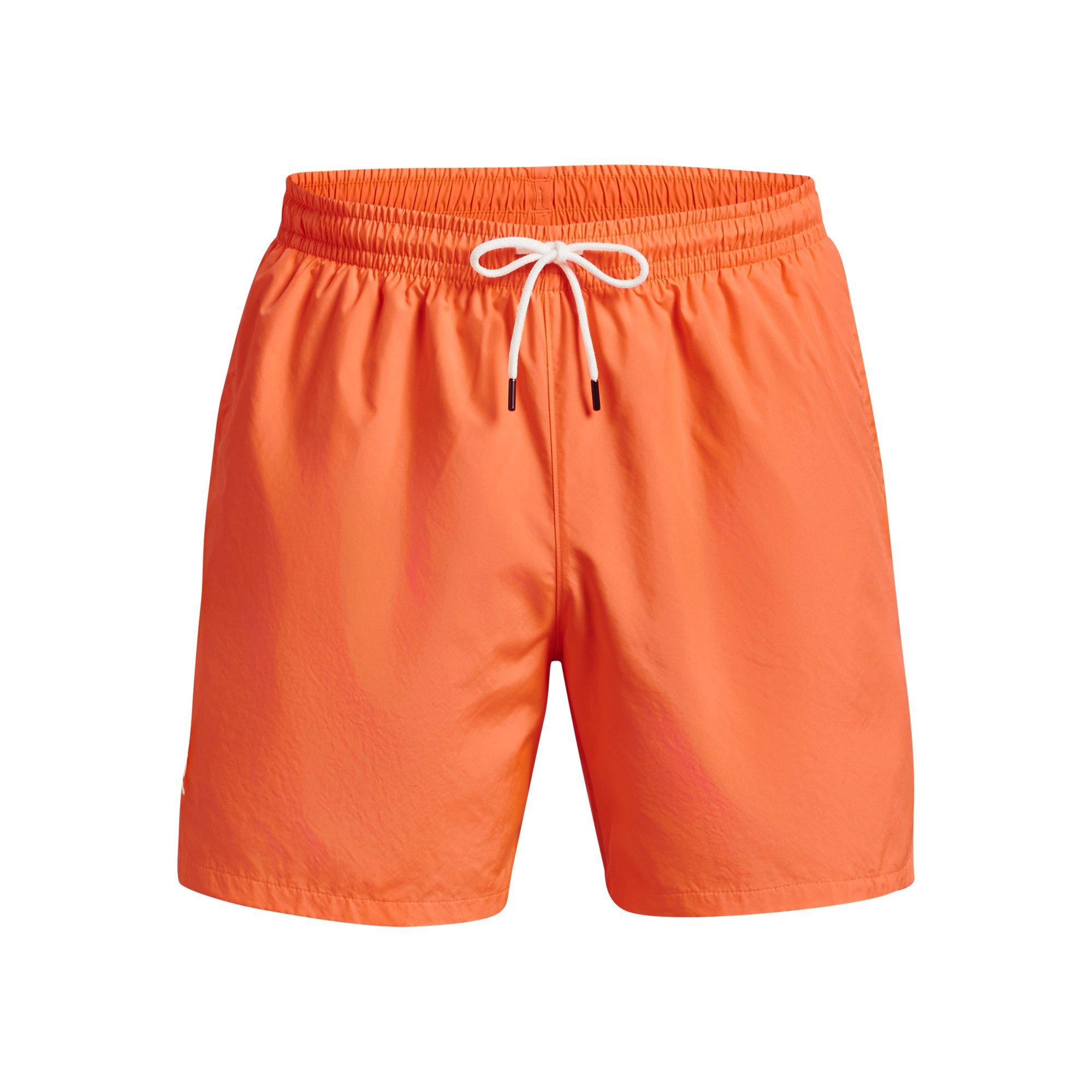 Under Armour Men's Woven Volley Shorts - Orange - ORANGE Thumbnail View 5