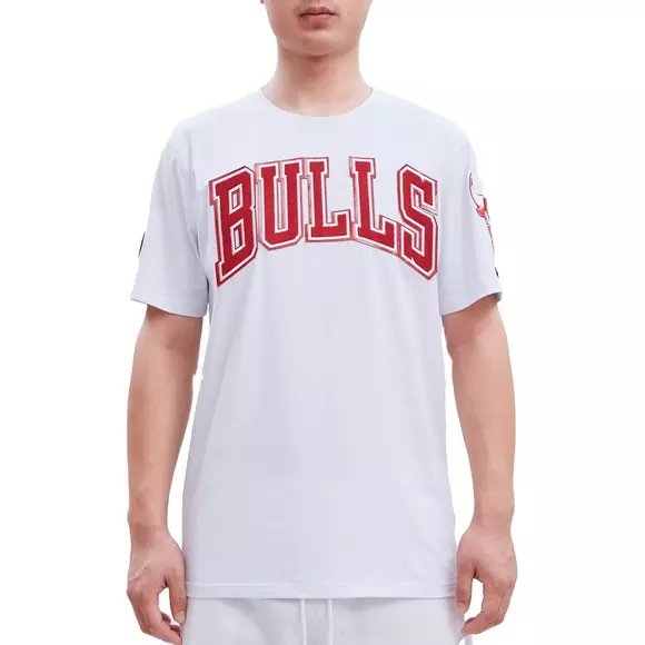 New era Jersey Baseball Chicago Bulls Short Sleeve Shirt White