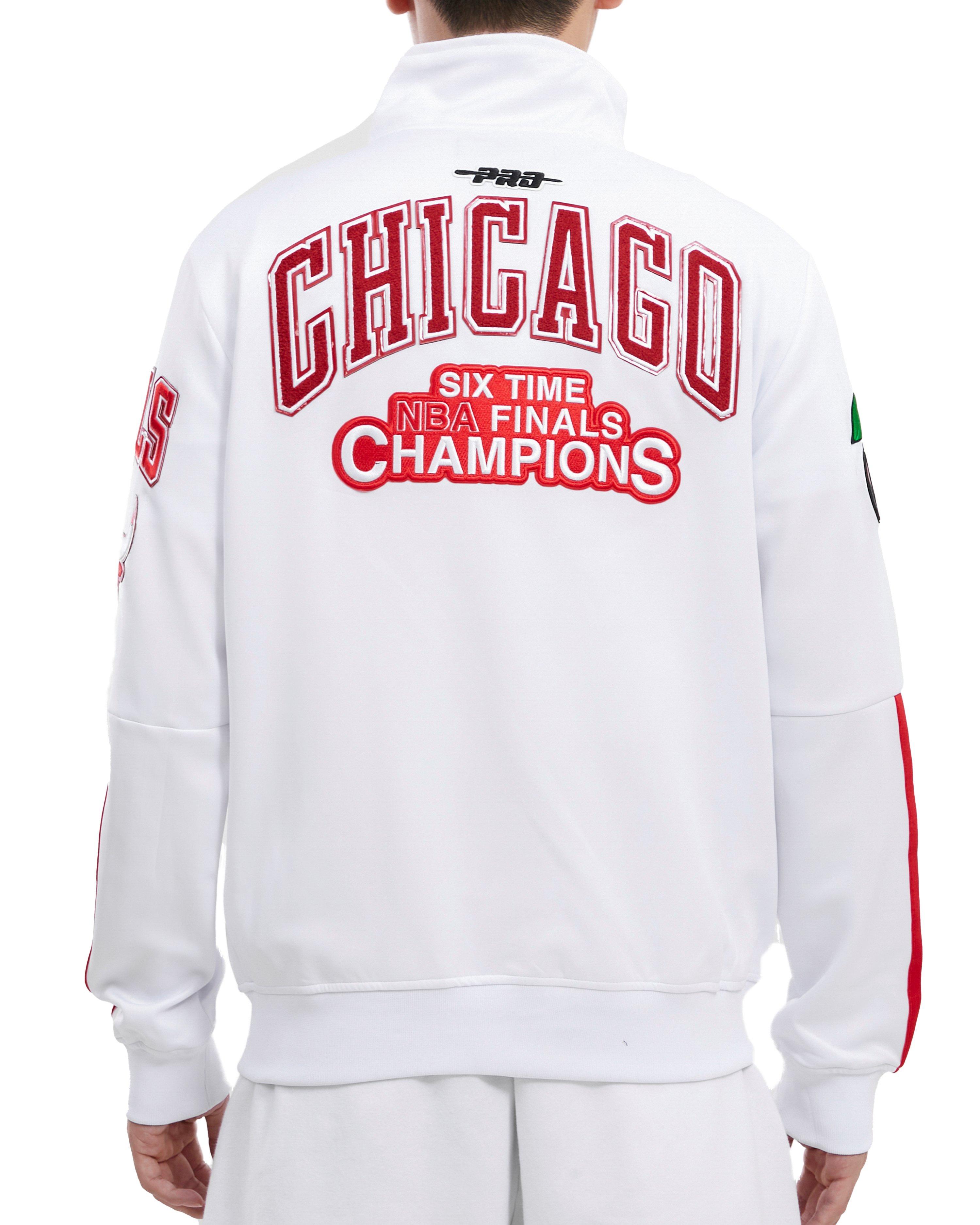 NBA Pro Standard Red/Black Chicago Bulls Varsity Jacket - Jackets Expert