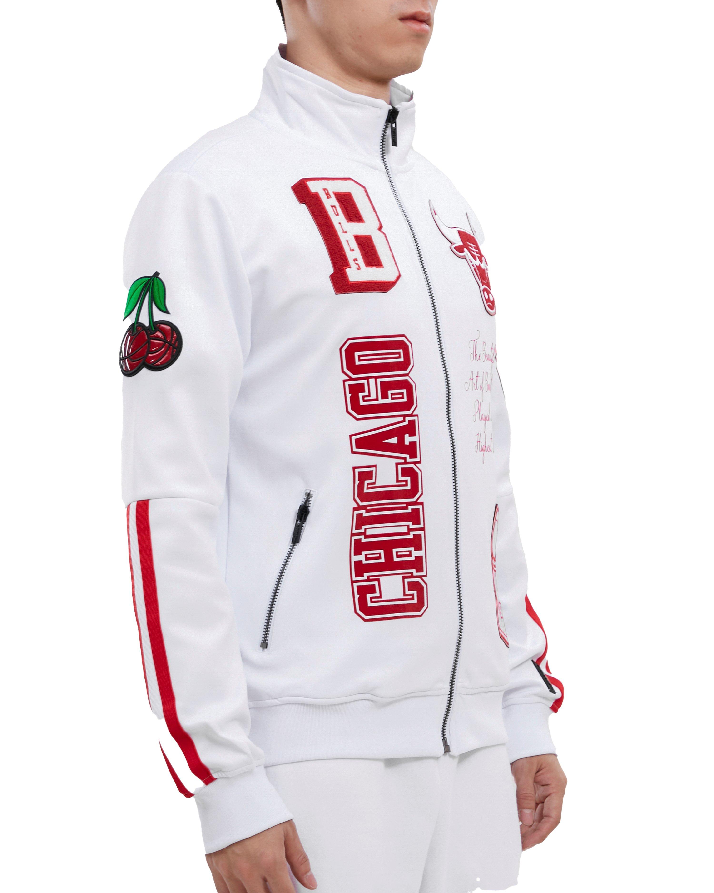 NBA Pro Standard Red/Black Chicago Bulls Varsity Jacket - Jackets Expert