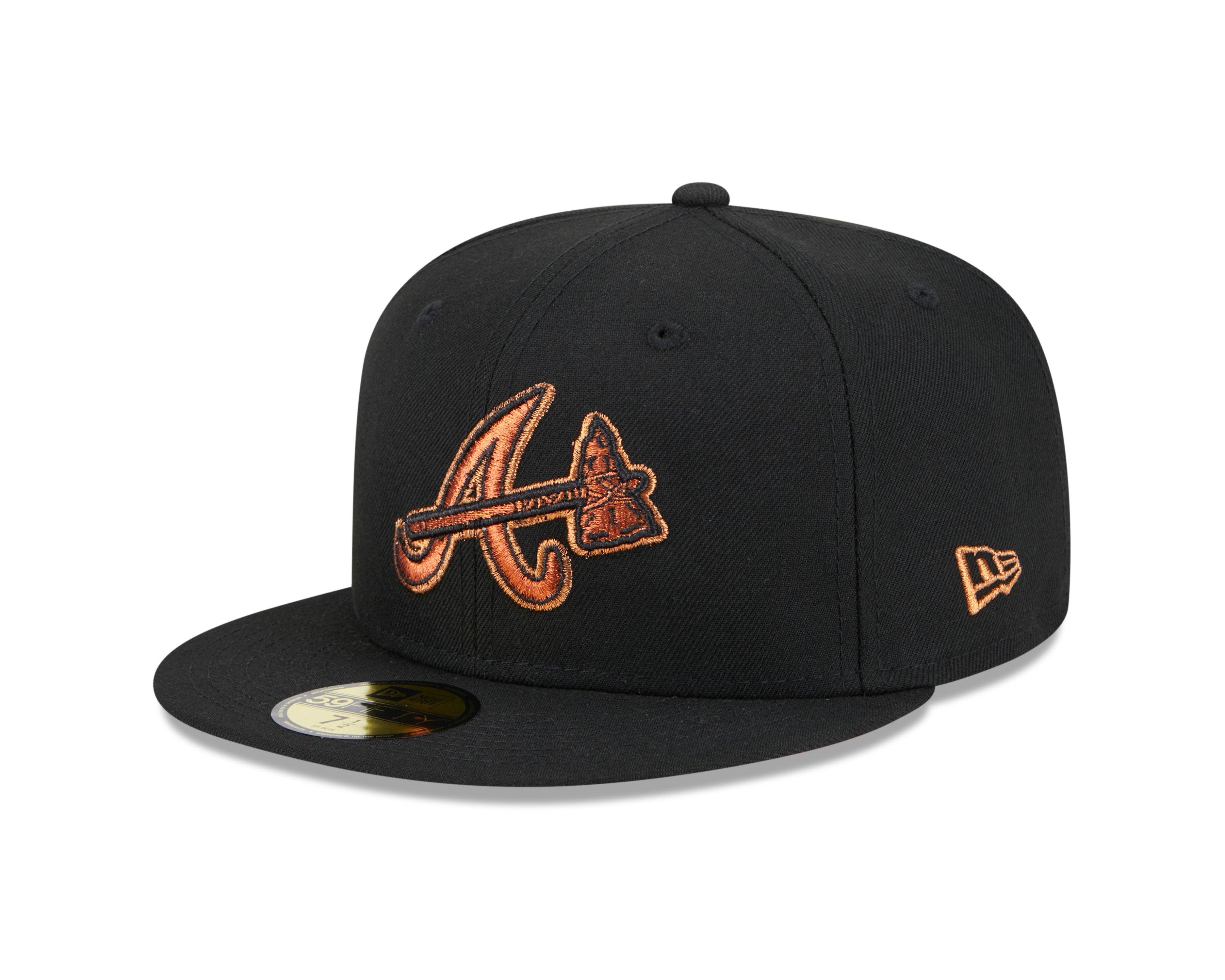 New Era Atlanta Braves Identity 59FIFTY Fitted Hat - Hibbett